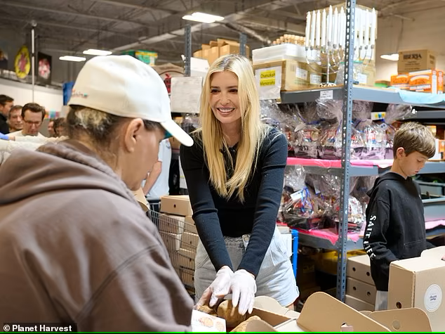Ivanka Trump volunteers at Miami kosher food bank for Hanukkah