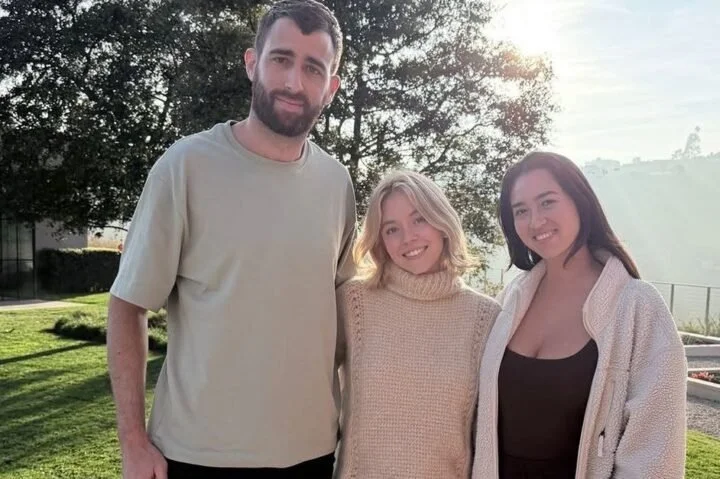 Sydney Sweeney meets freed Israeli hostages Noa Argamani and Avinatan Or