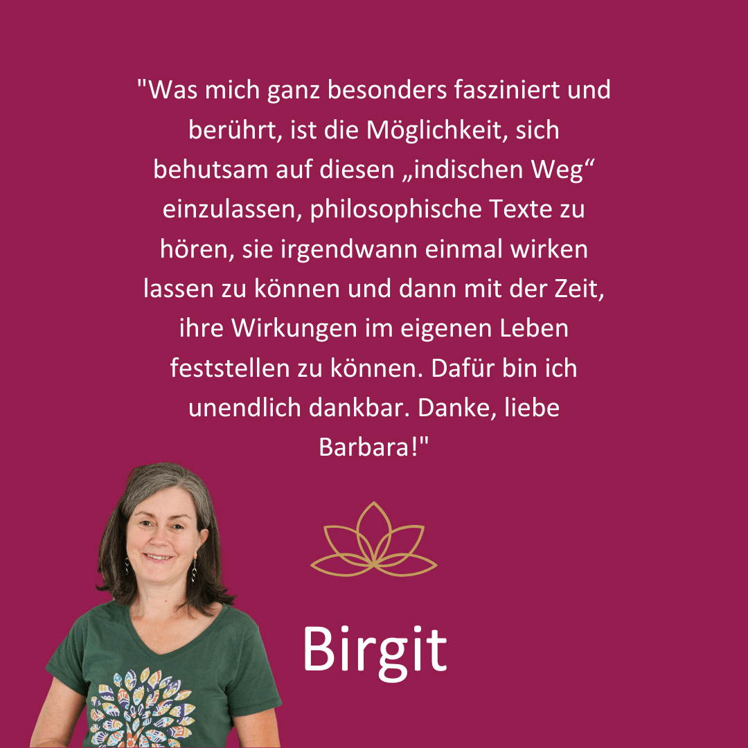 Birgit Stimme zur Yogalehrausbildung Miltenberg