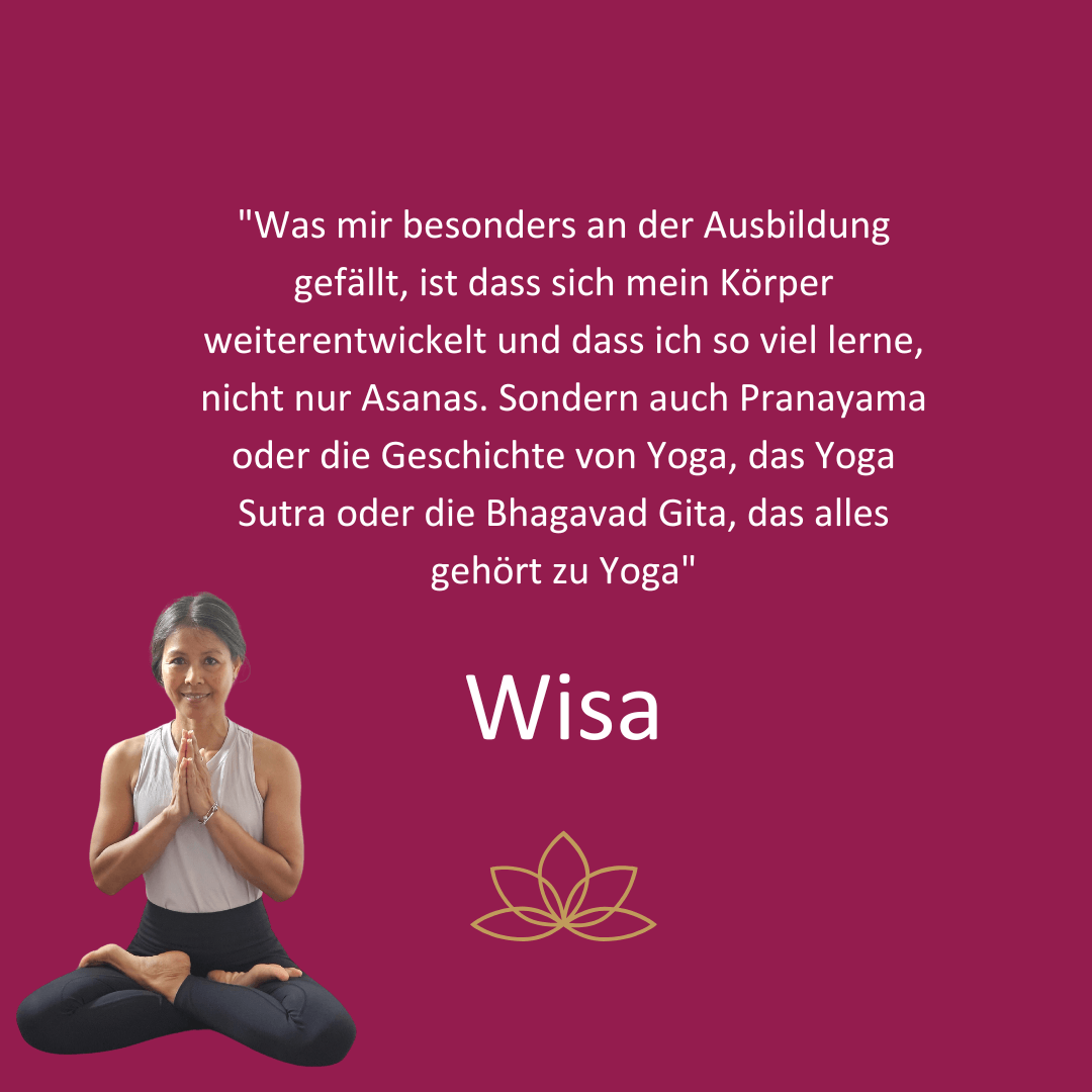 Wisa Stimme zur Yogalehrausbildung Miltenberg