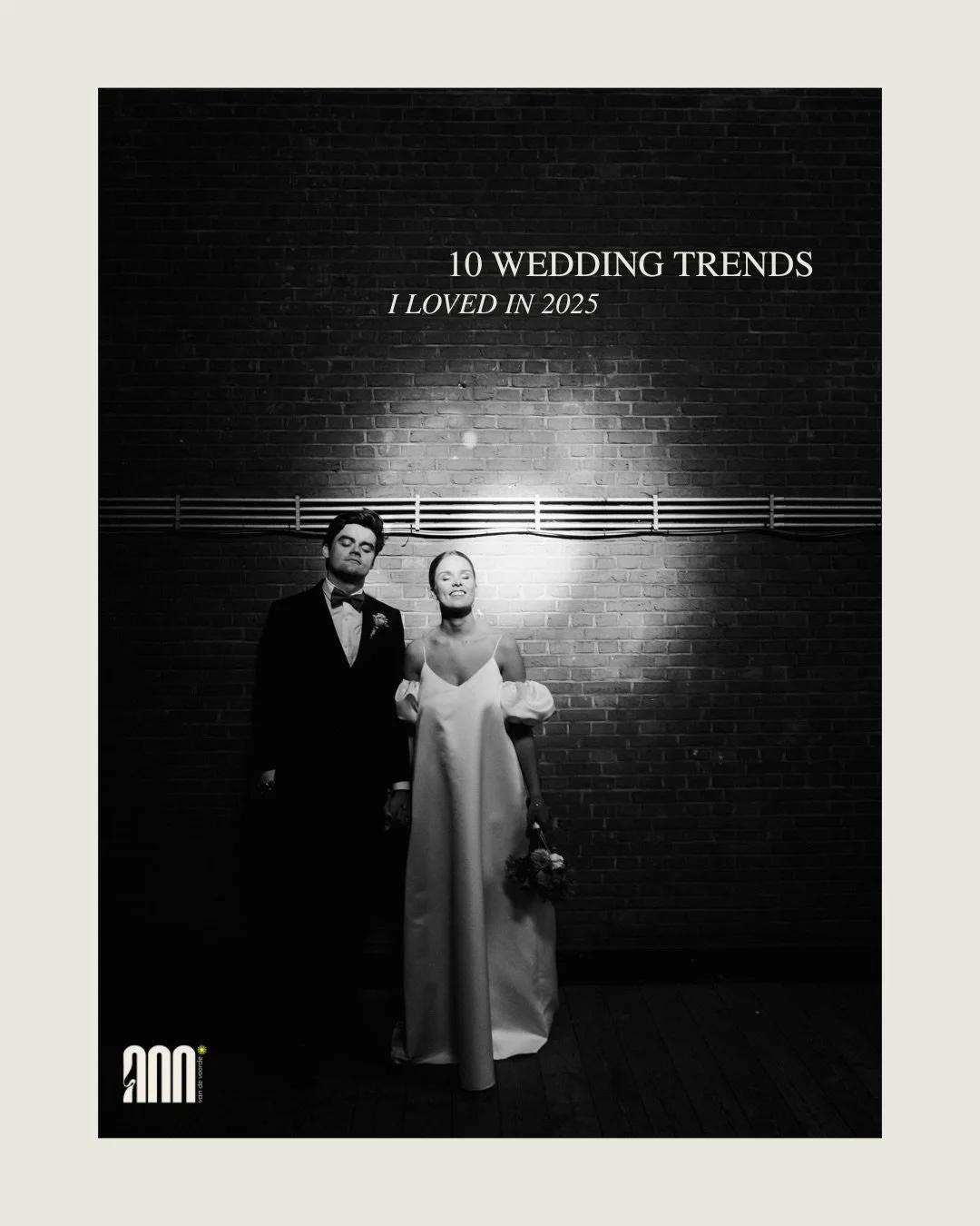 Mijn persoonlijke favoriet trends van vorig huwelijksseizoen 🙏🏼. 
Welke trend mag er voor jou nog bij ?