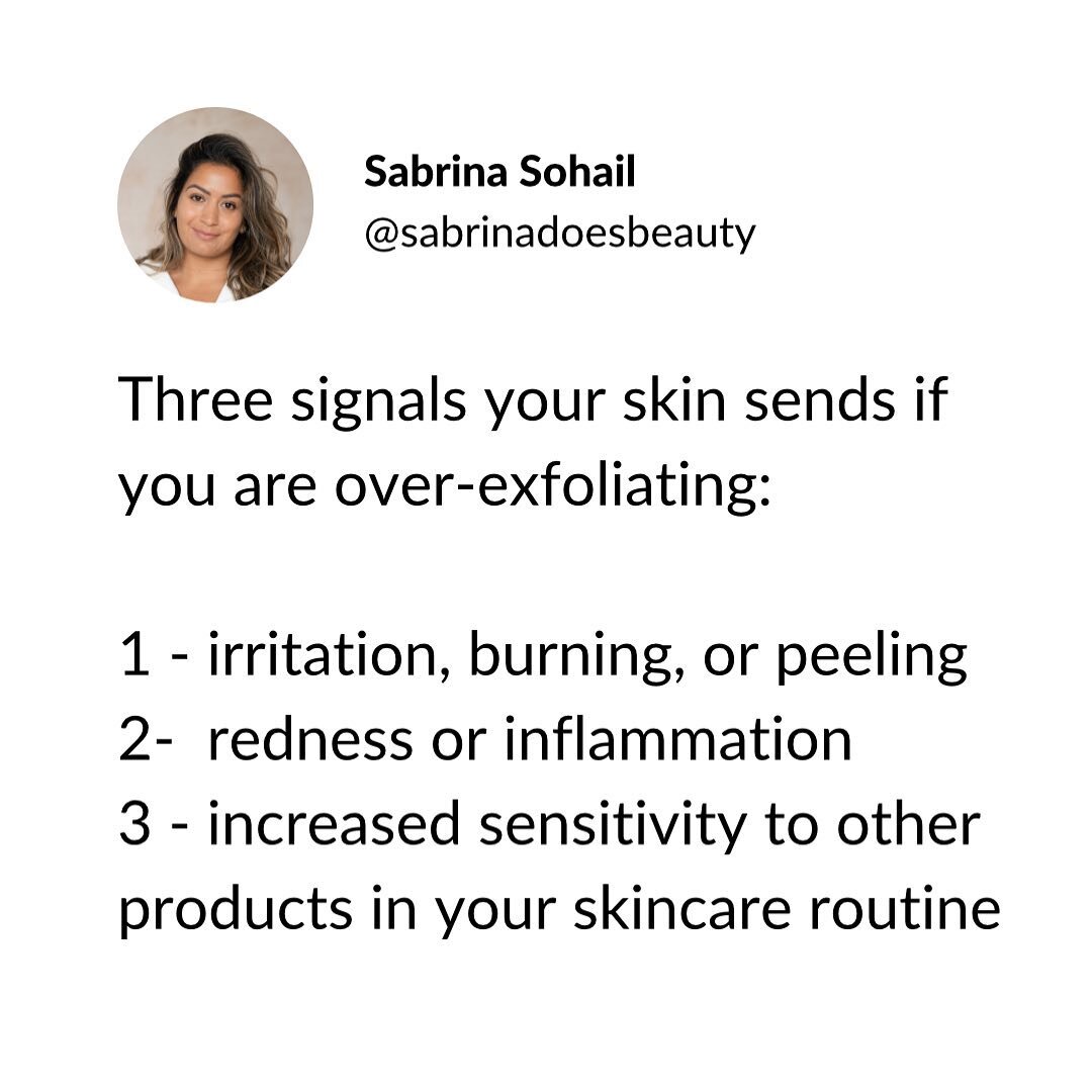 Over Exfoliation Recovery🧴❤️&zwj;🩹✨

This happens to me when I went skiing. 

If you can relate to any of these after exfoliating, whether it&rsquo;s from an overzealous face scrubbing session, or application of acids to the skin. Then the first th