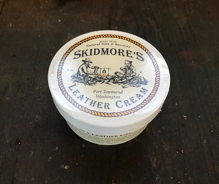 Skidmore's Leather Cream is an all purpose leather care product which  cleans and conditions — Boone's Lick Road Leather Co.