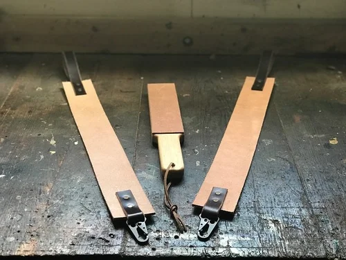 How to use a leather strop for sharpening knives — Boone's Lick Road ...