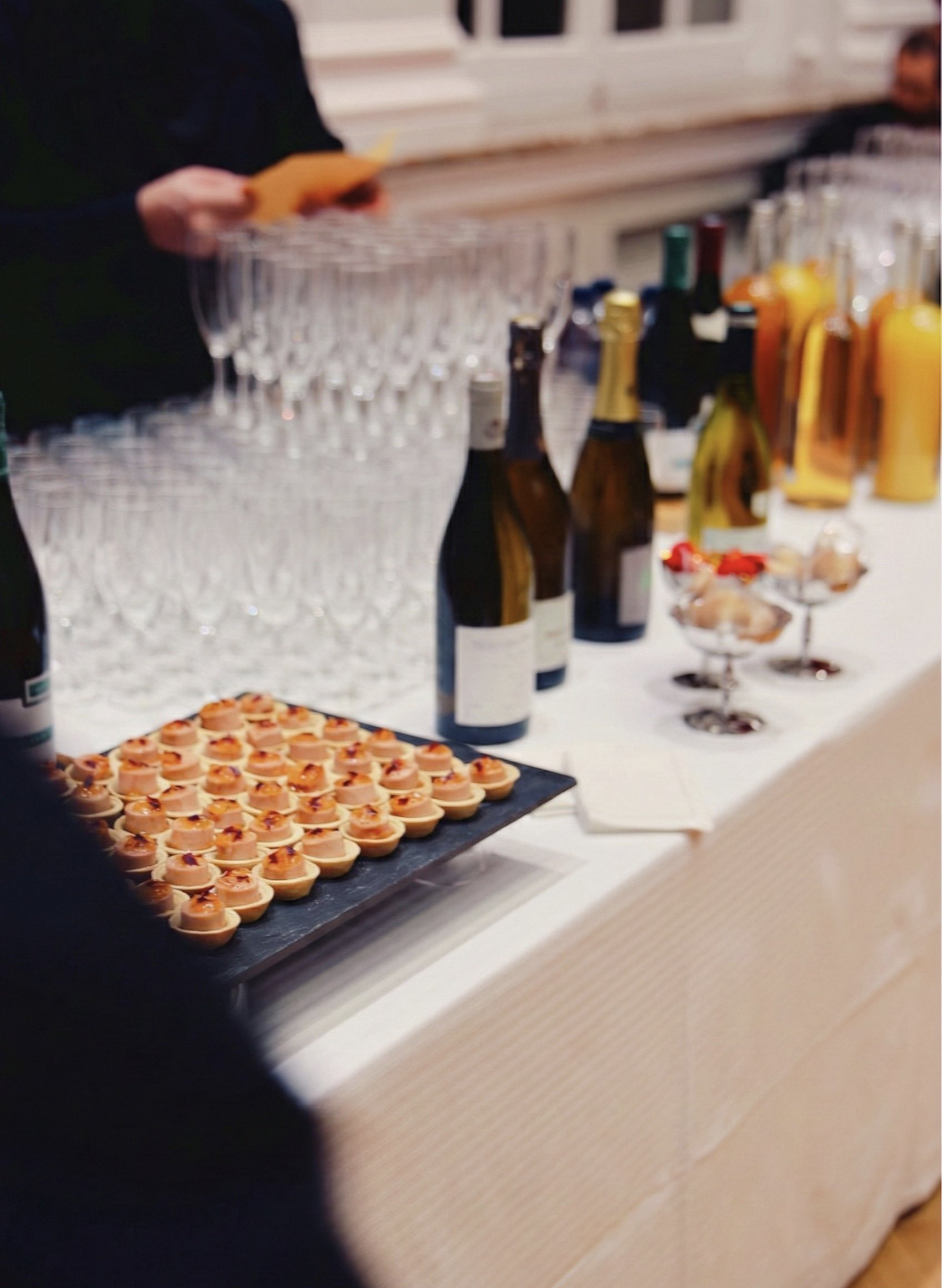 Amuse-bouches gastronomiques sur-mesure pour événement corporate