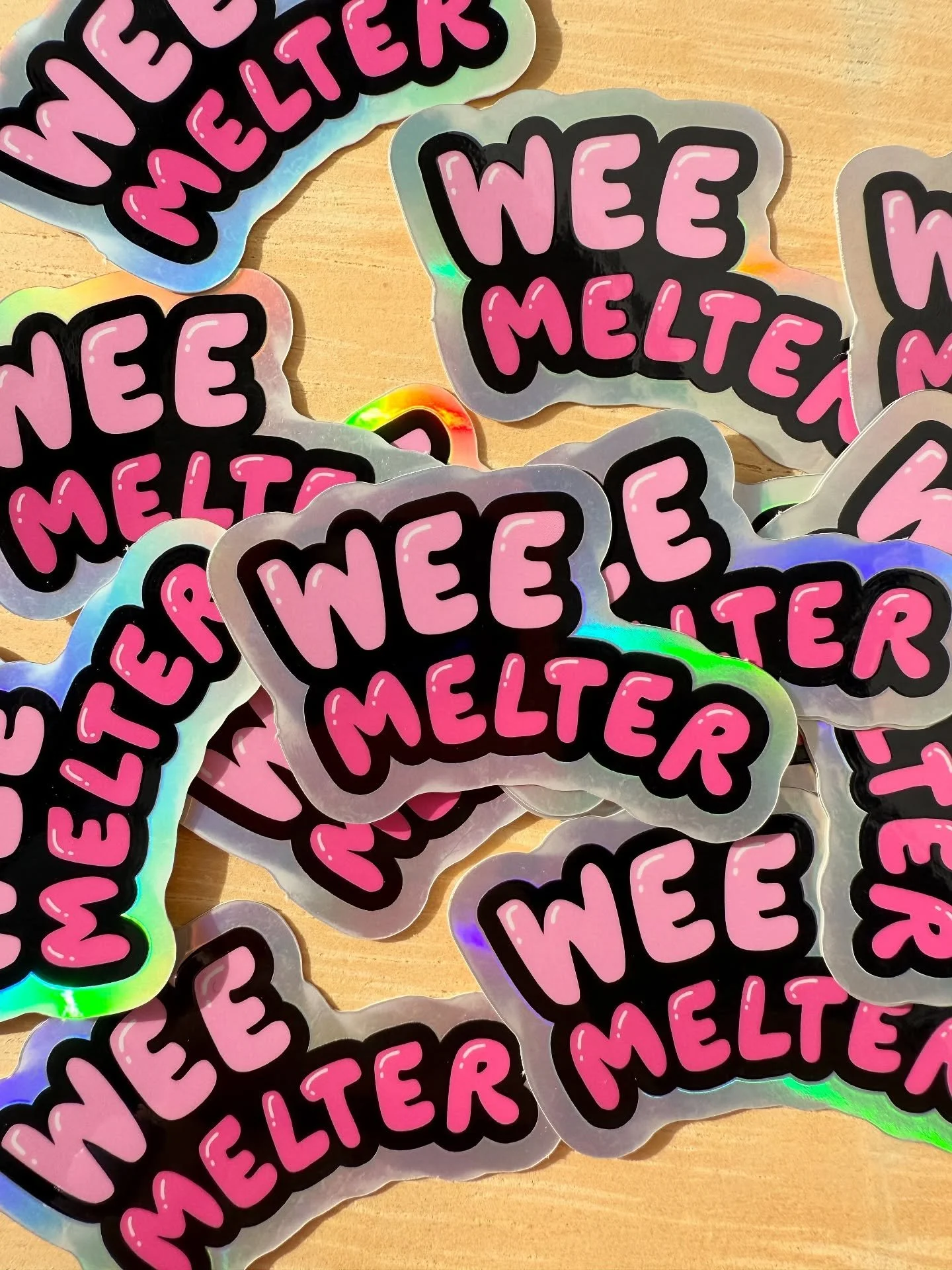 Lots of shiny new stickers online now - perfect wee stocking fillers! These are fab on laptops, water bottles, kindles or if you&rsquo;re ancient like me - on your paper diary! 🥰✨