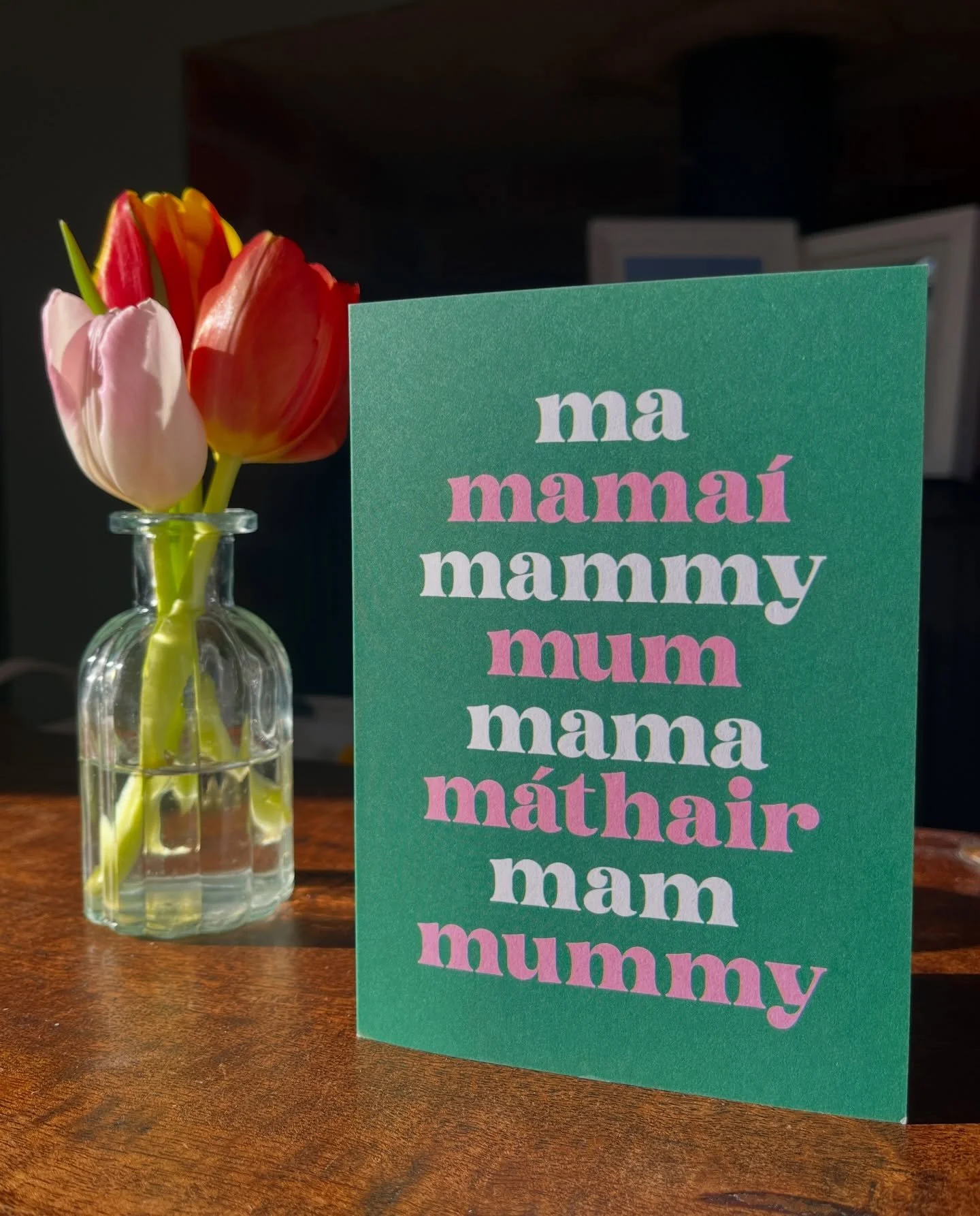 Someone reminded me today that it is MARCH this weekend - WHAT?! 

The Mother&rsquo;s Day orders have been coming in already, you&rsquo;re all very organised. Just a reminder I&rsquo;ve got lots of lovely cards for your ma/mama&iacute; - all designed