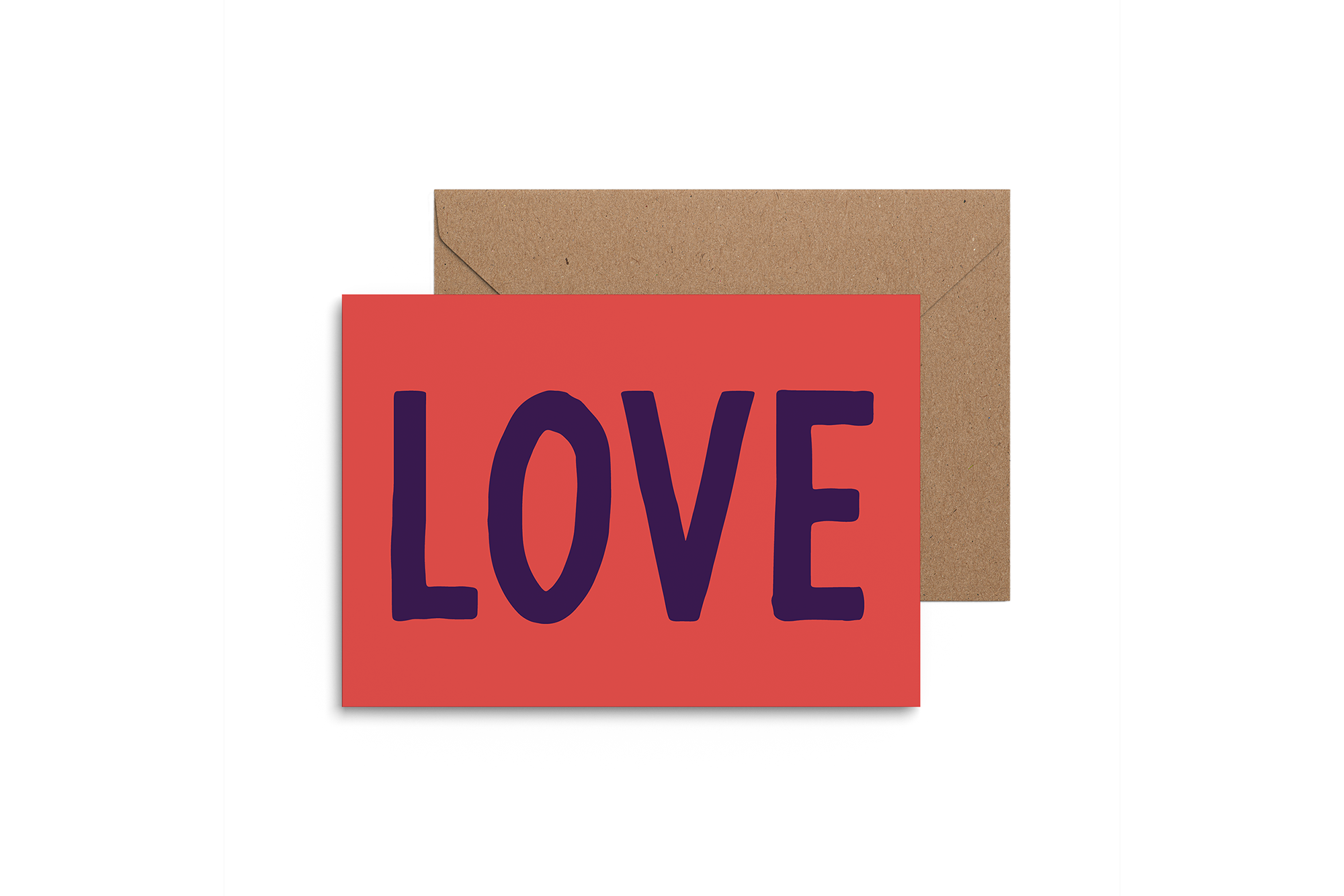 'LOVE' card