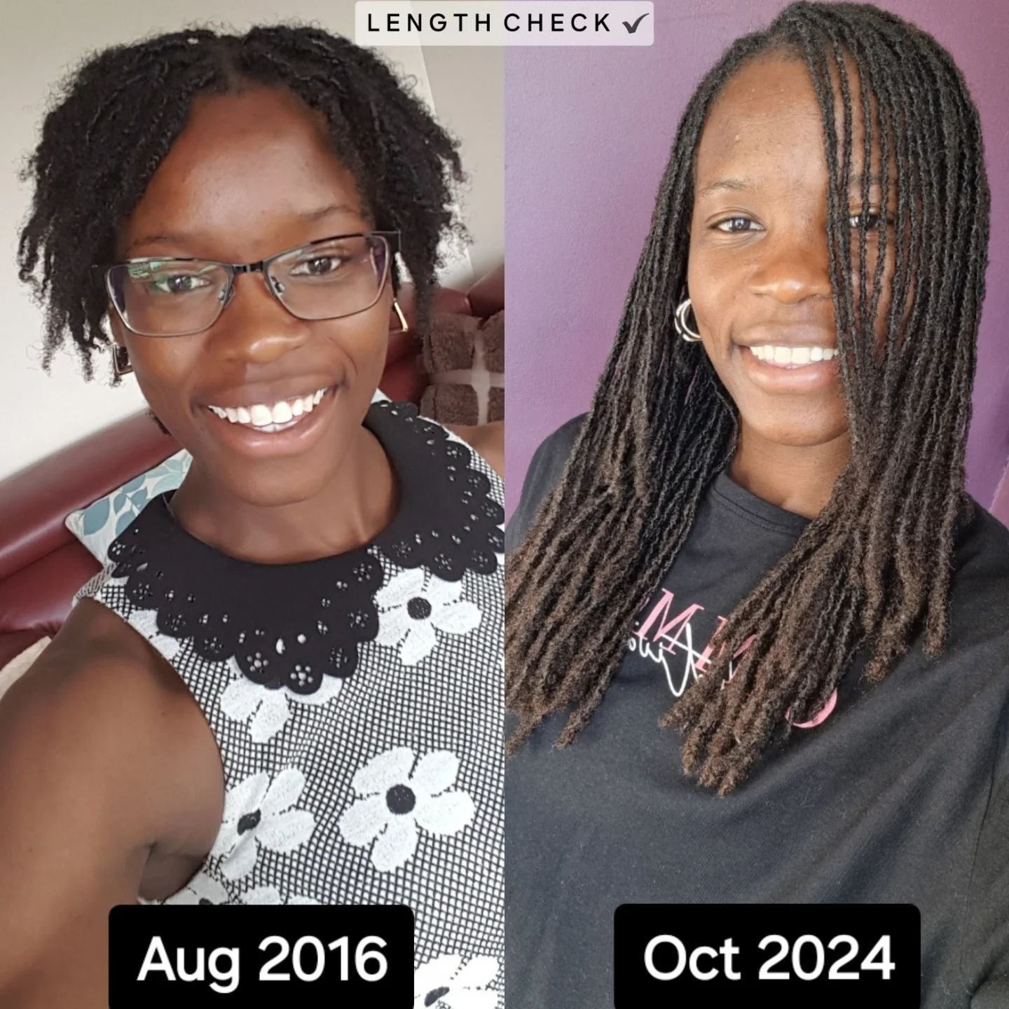 True, healthy, and authentic growth always requires a process 🙏🏾💜

 

Most people don't know this, but I started my locs journey in April 2016 just before my ordination. 

God gave me a dream and used locs as a prophetic symbol to signify that bei