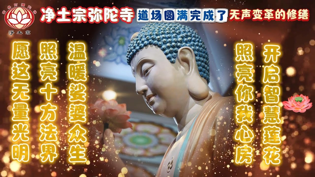 新加坡弥陀寺焕新，佛光普照🪷圆满完成了道场修缮🪷 | 新加坡净土宗弥陀寺 Singapore