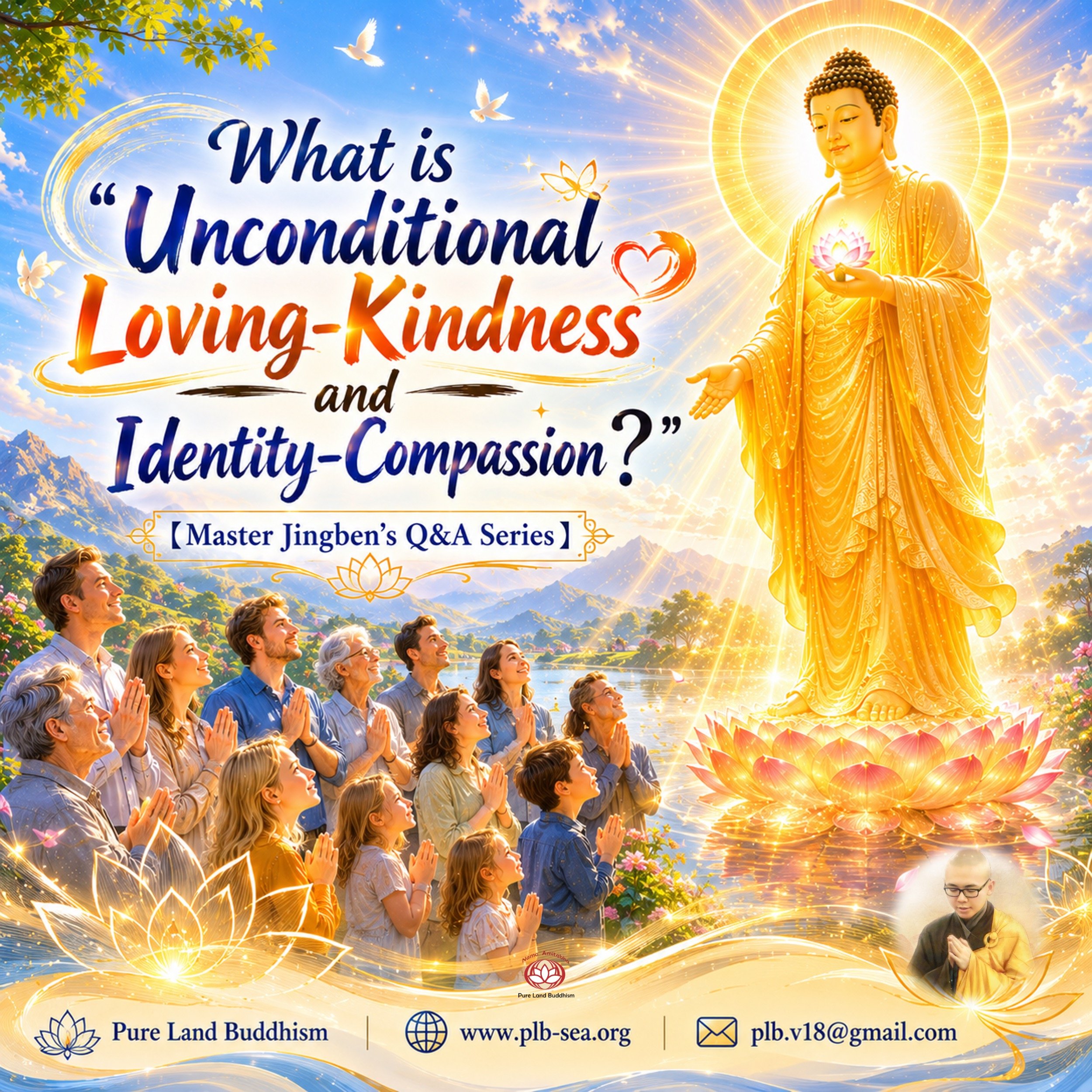 What is “Unconditional Loving-Kindness and Identity-Compassion”? | Master Jingben