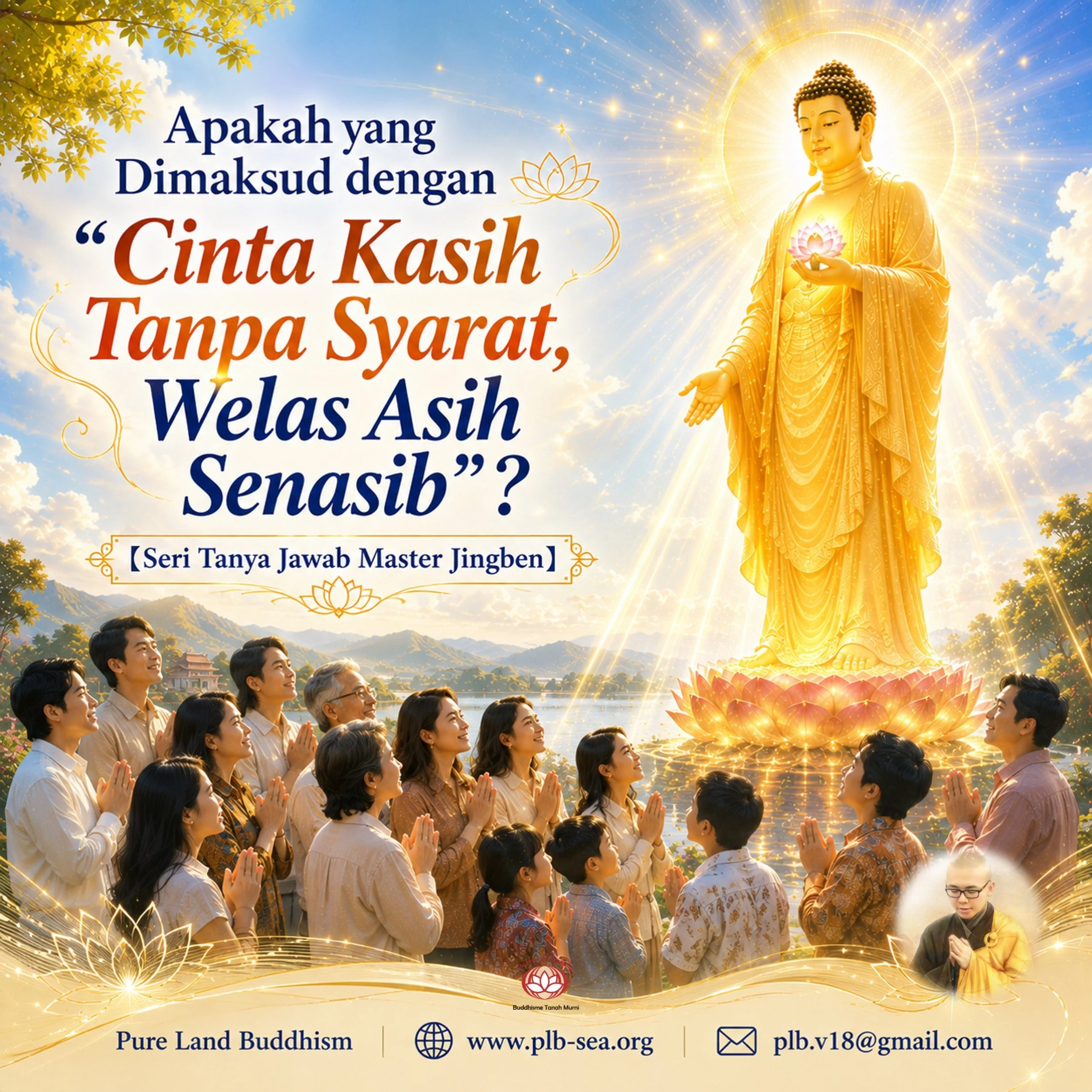 Apakah yang Dimaksud dengan “Cinta Kasih Tanpa Syarat, Welas Asih Senasib”? | Master Jingben