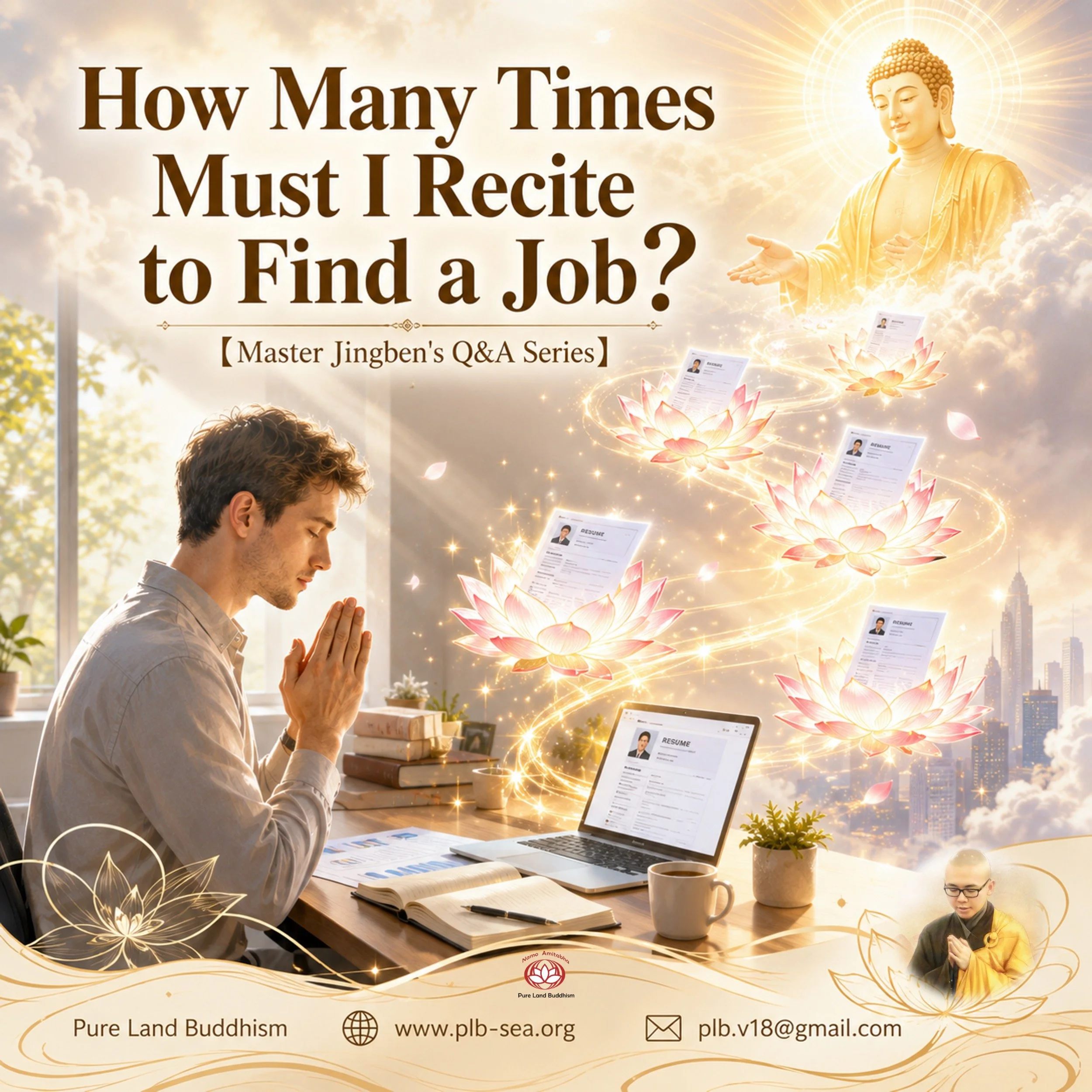 How Many Times Must I Recite to Find a Job? | Master Jingben