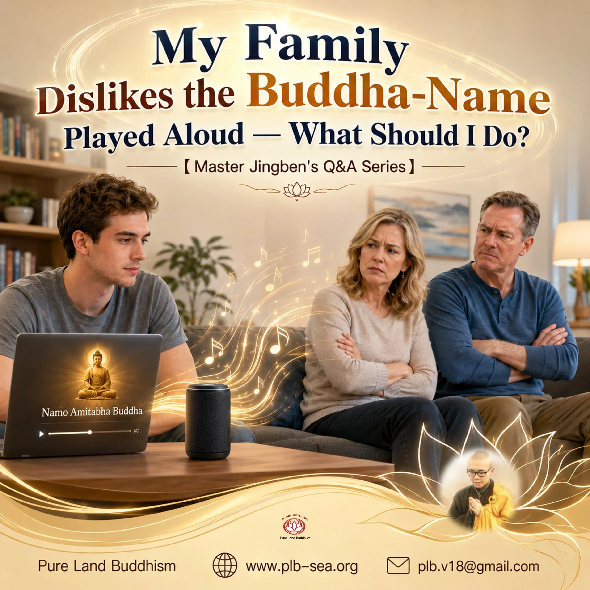My Family Dislikes the Buddha-Name Played Aloud — What Should I Do? | Master Jingben