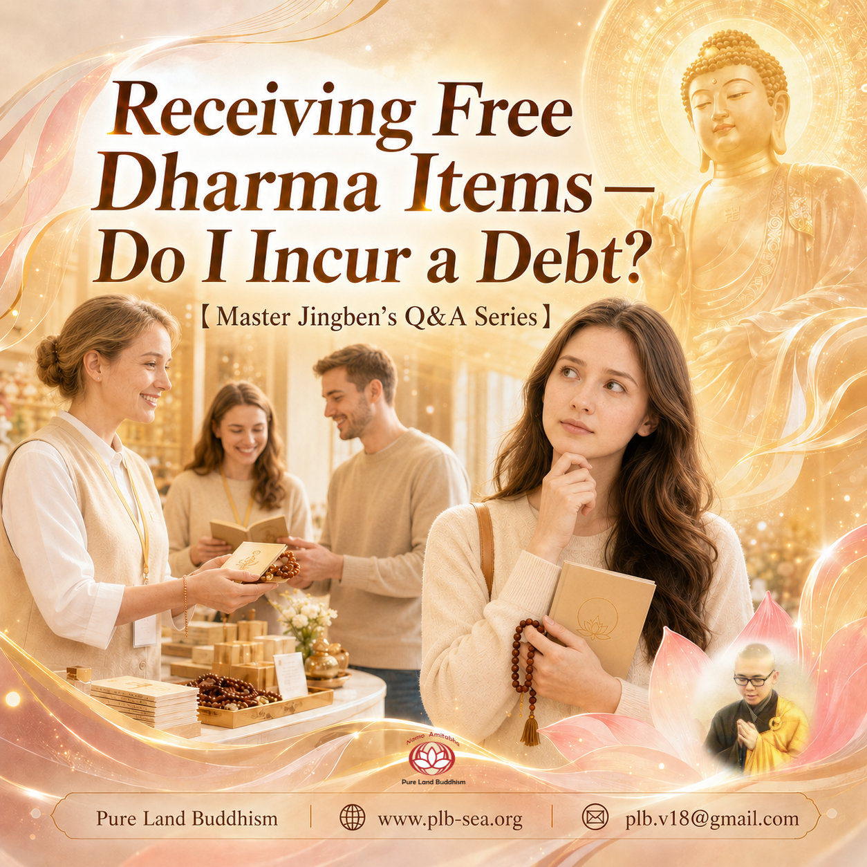 Receiving Free Dharma Items — Do I Incur a Debt? | Master Jingben