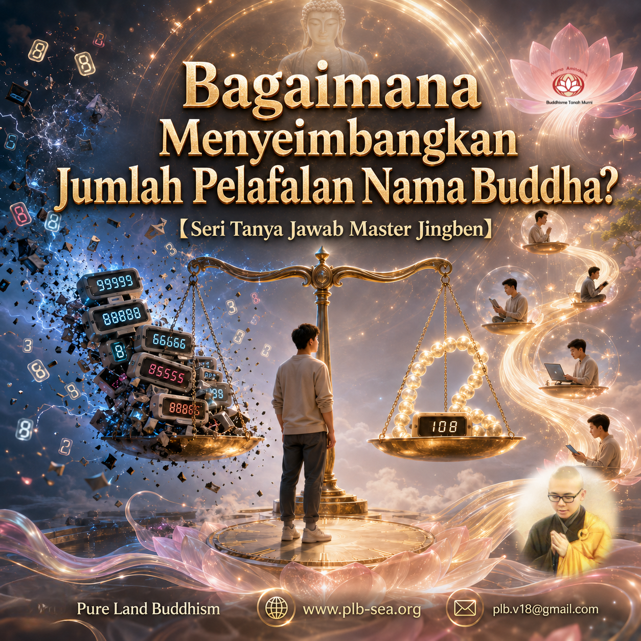 Bagaimana Menyeimbangkan Jumlah Pelafalan Nama Buddha? | Master Jingben