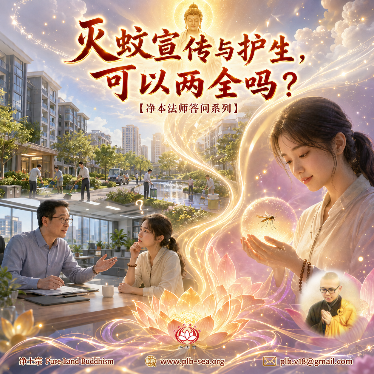 【问答】灭蚊宣传与护生，可以两全吗？| 净本法师答