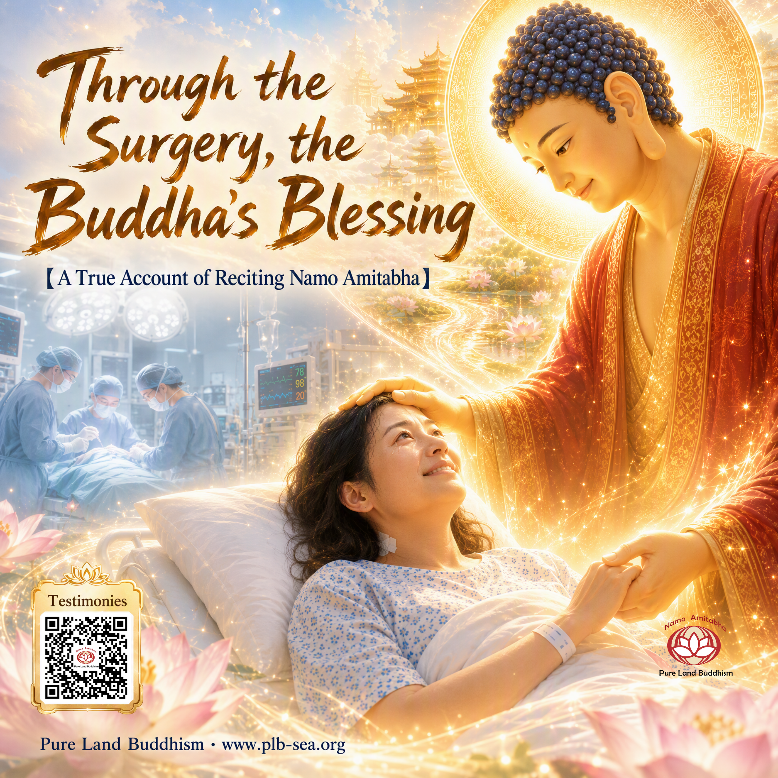 Through the Surgery, the Buddha's Blessing