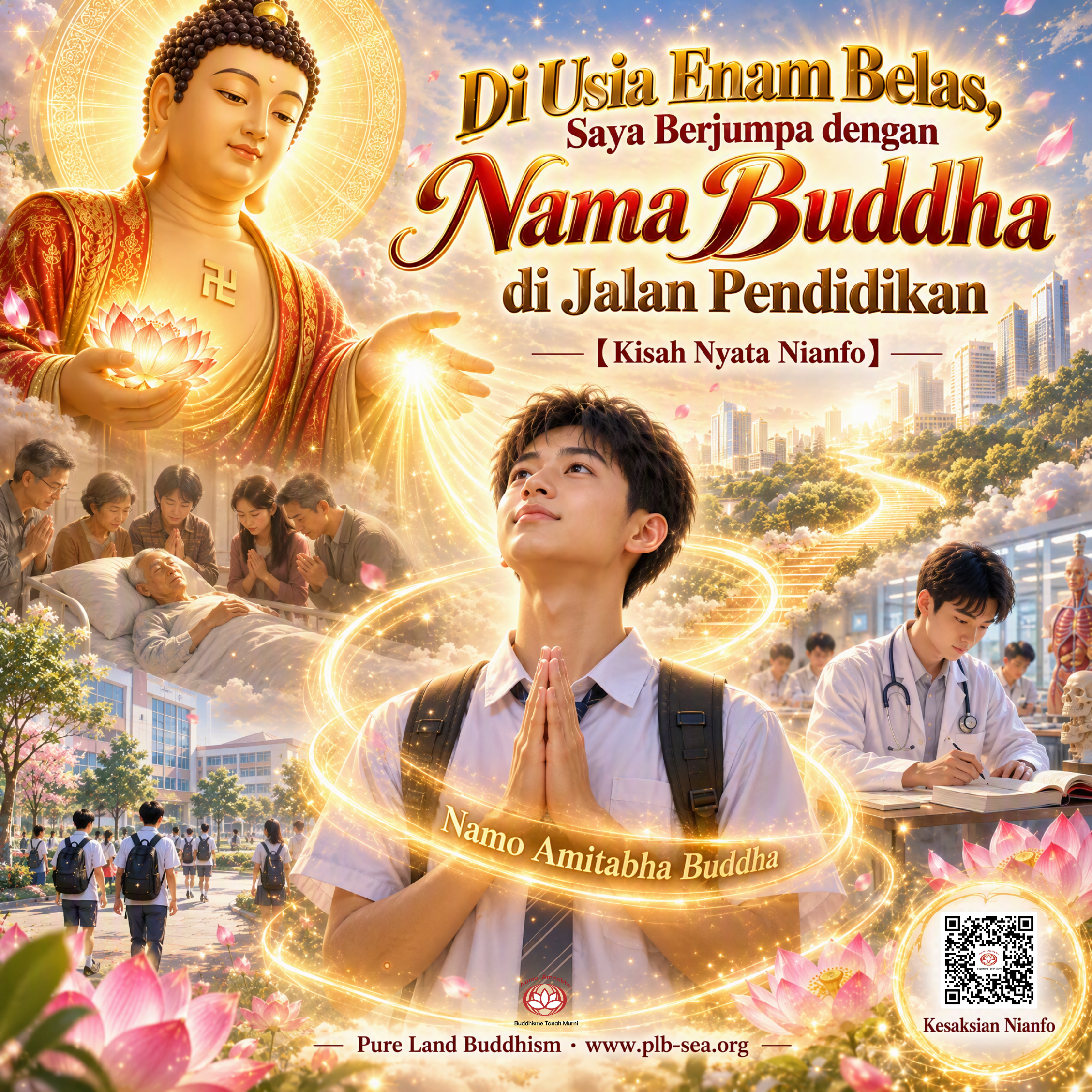 Di Usia Enam Belas, Saya Berjumpa dengan Nama Buddha di Jalan Pendidikan
