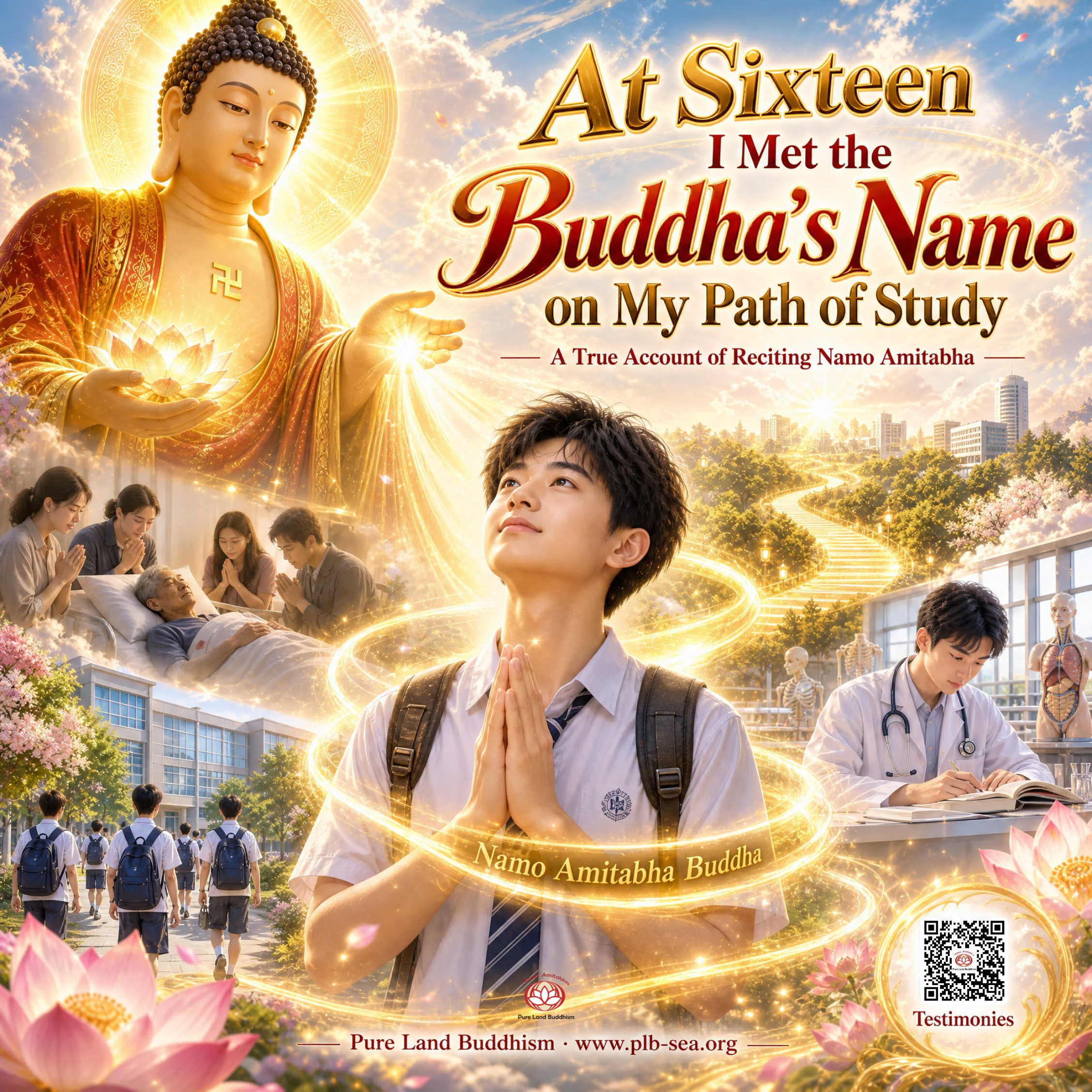 At Sixteen, I Met the Buddha's Name on My Path of Study