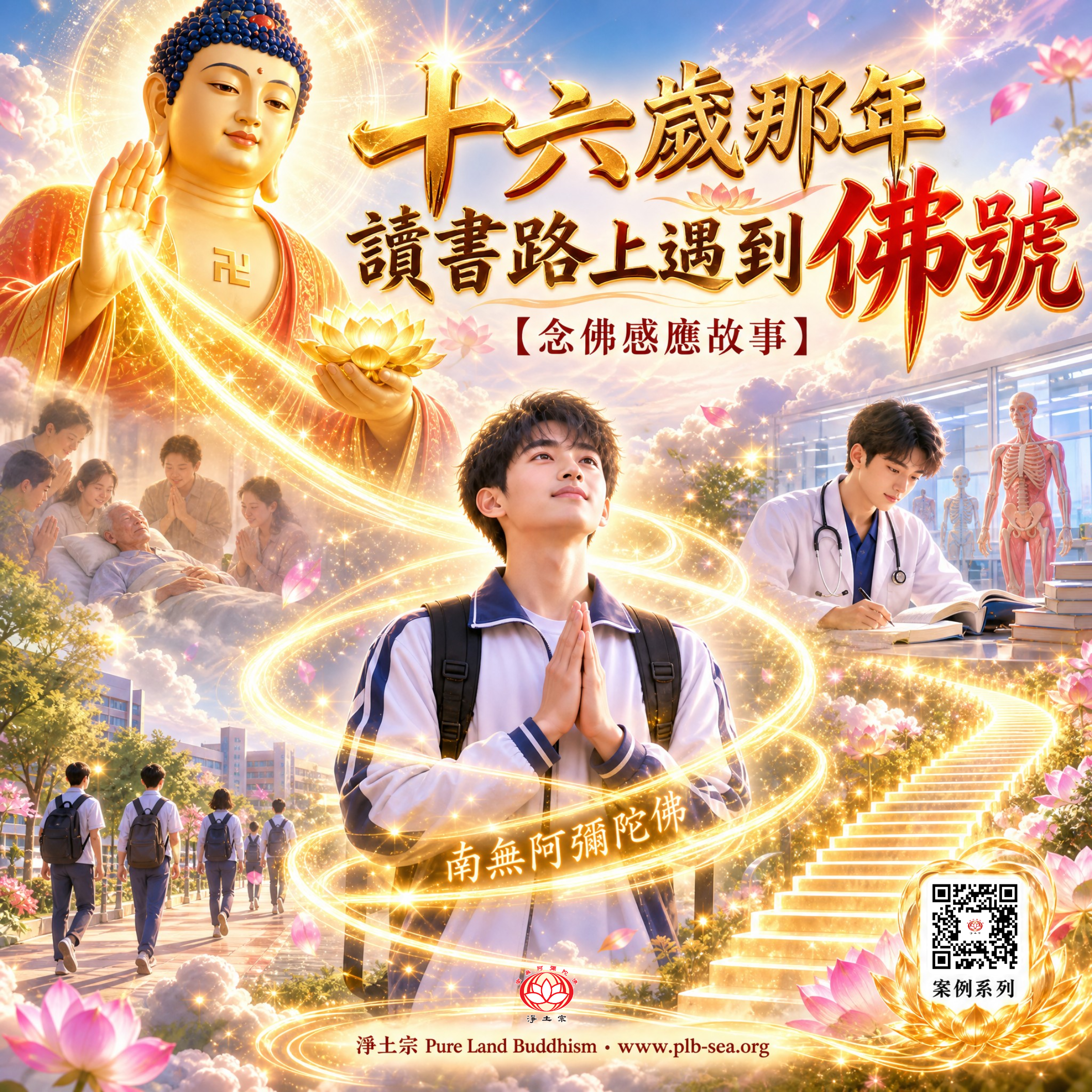 十六歲那年，讀書路上遇到佛號
