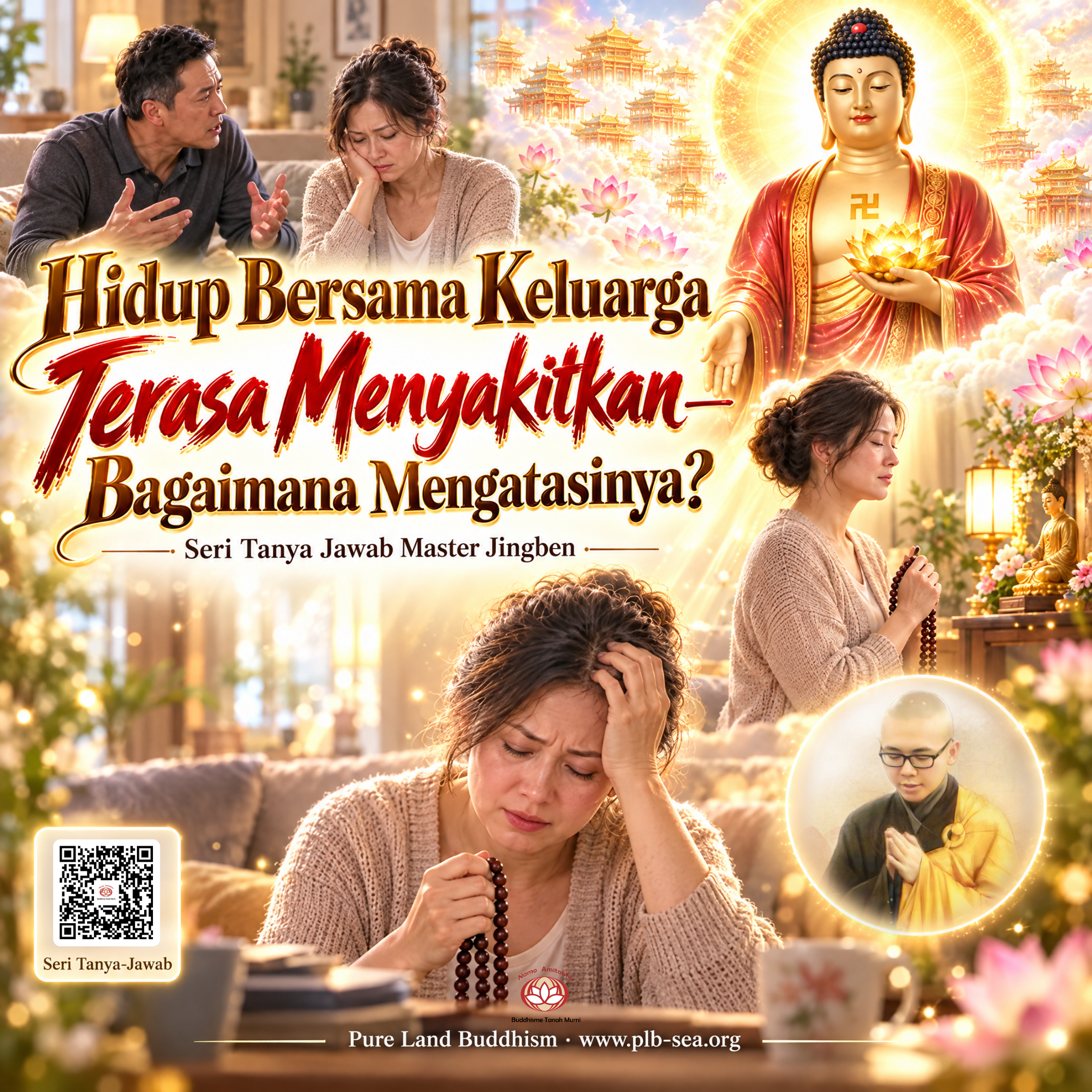 Hidup Bersama Keluarga Terasa Menyakitkan — Bagaimana Mengatasinya? | Master Jingben