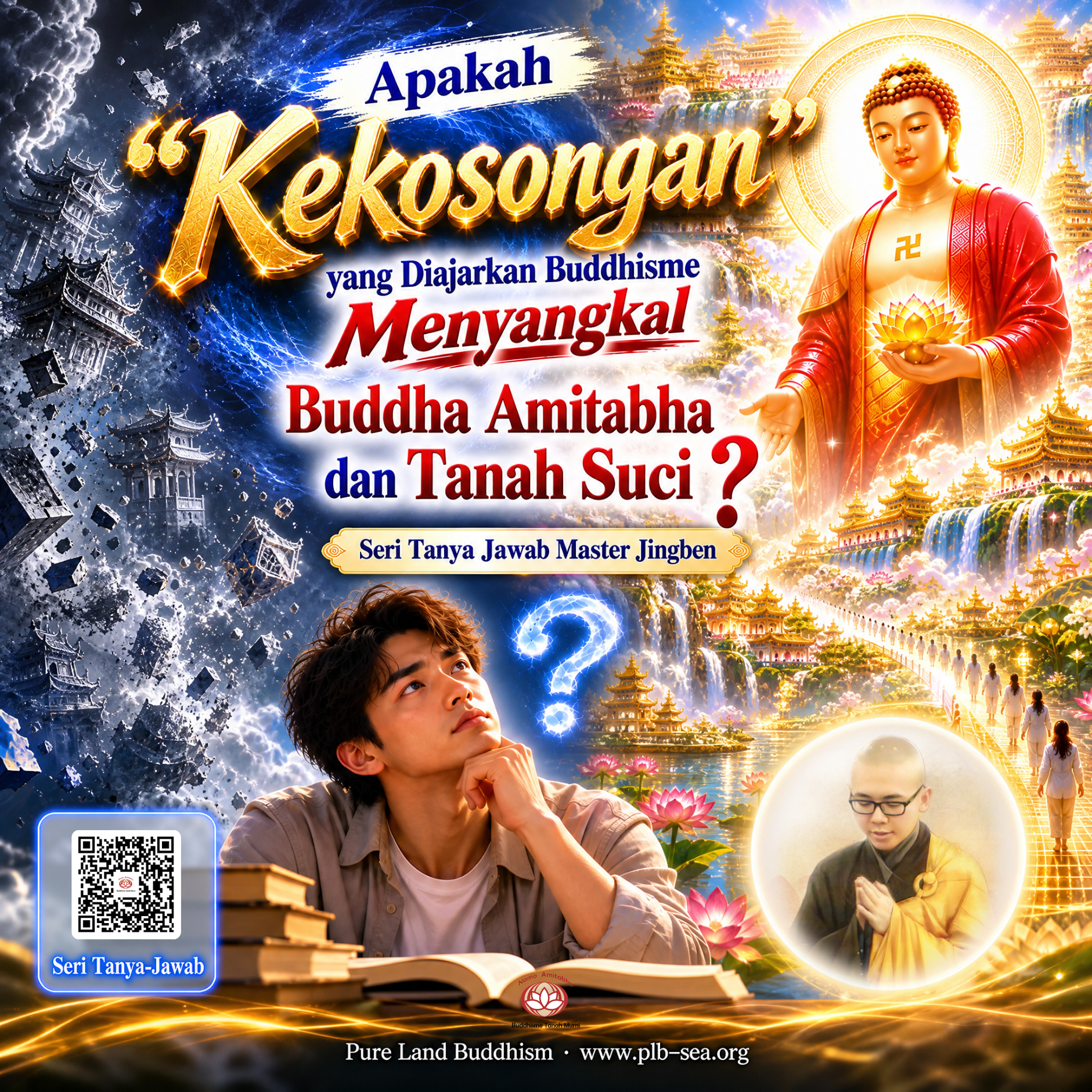 Apakah "Kekosongan" yang Diajarkan Buddhisme Menyangkal Buddha Amitabha dan Tanah Suci? | Master Jingben