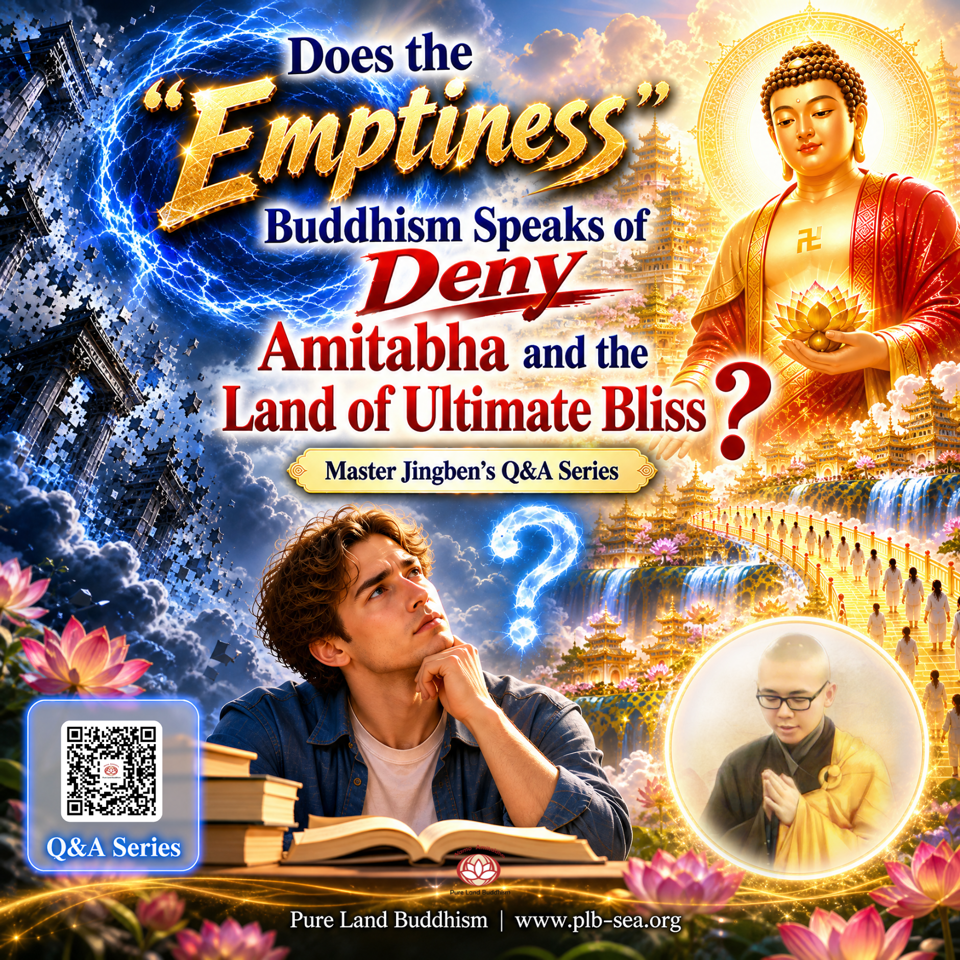 Does the "Emptiness" Buddhism Speaks of Deny Amitabha and the Land of Ultimate Bliss? | Master Jingben