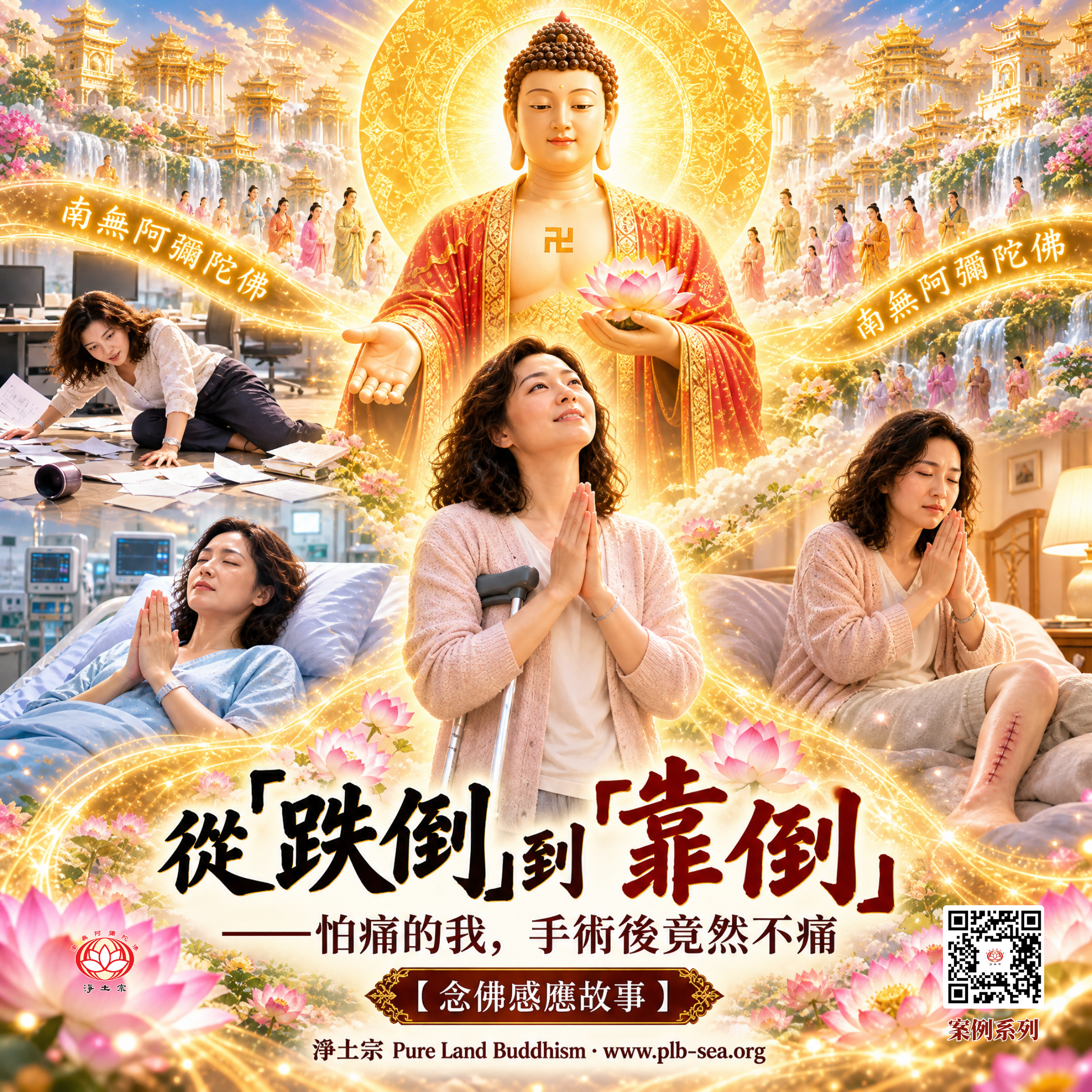 從「跌倒」到「靠倒」——怕痛的我，手術後竟然不痛