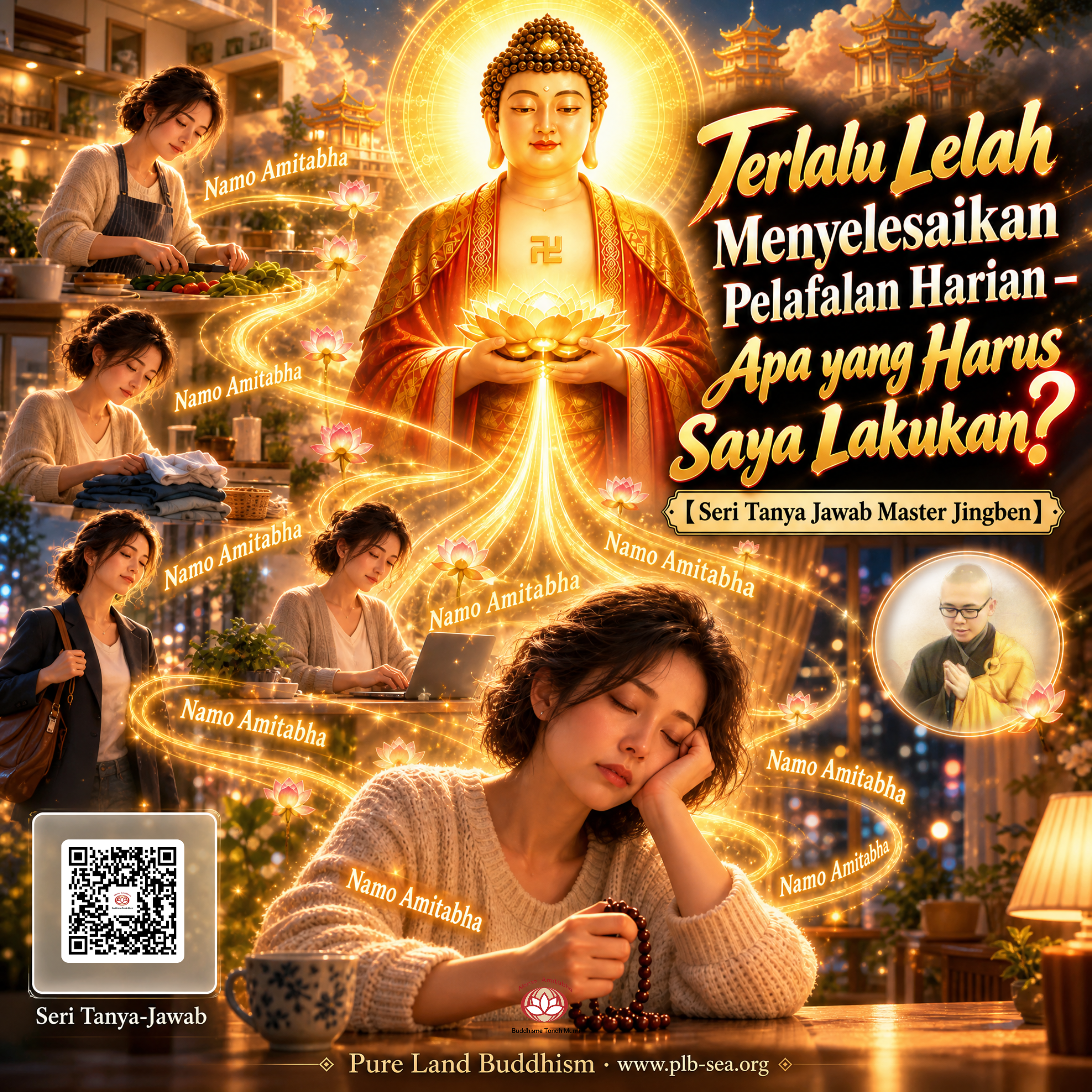 Terlalu Lelah Menyelesaikan Pelafalan Harian — Apa yang Harus Saya Lakukan? | Master Jingben