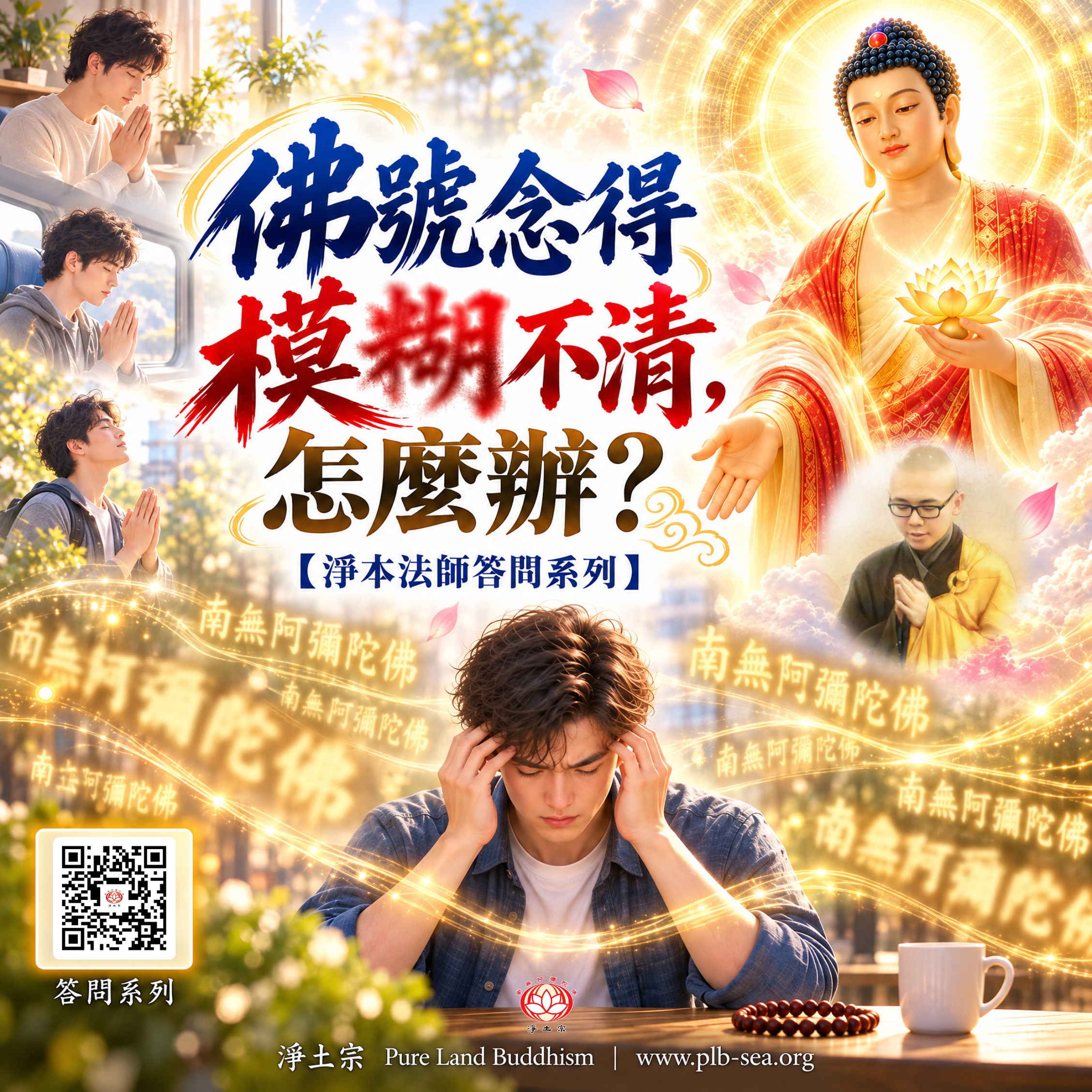 【問答】佛號念得模糊不清，怎麼辦？| 淨本法師答