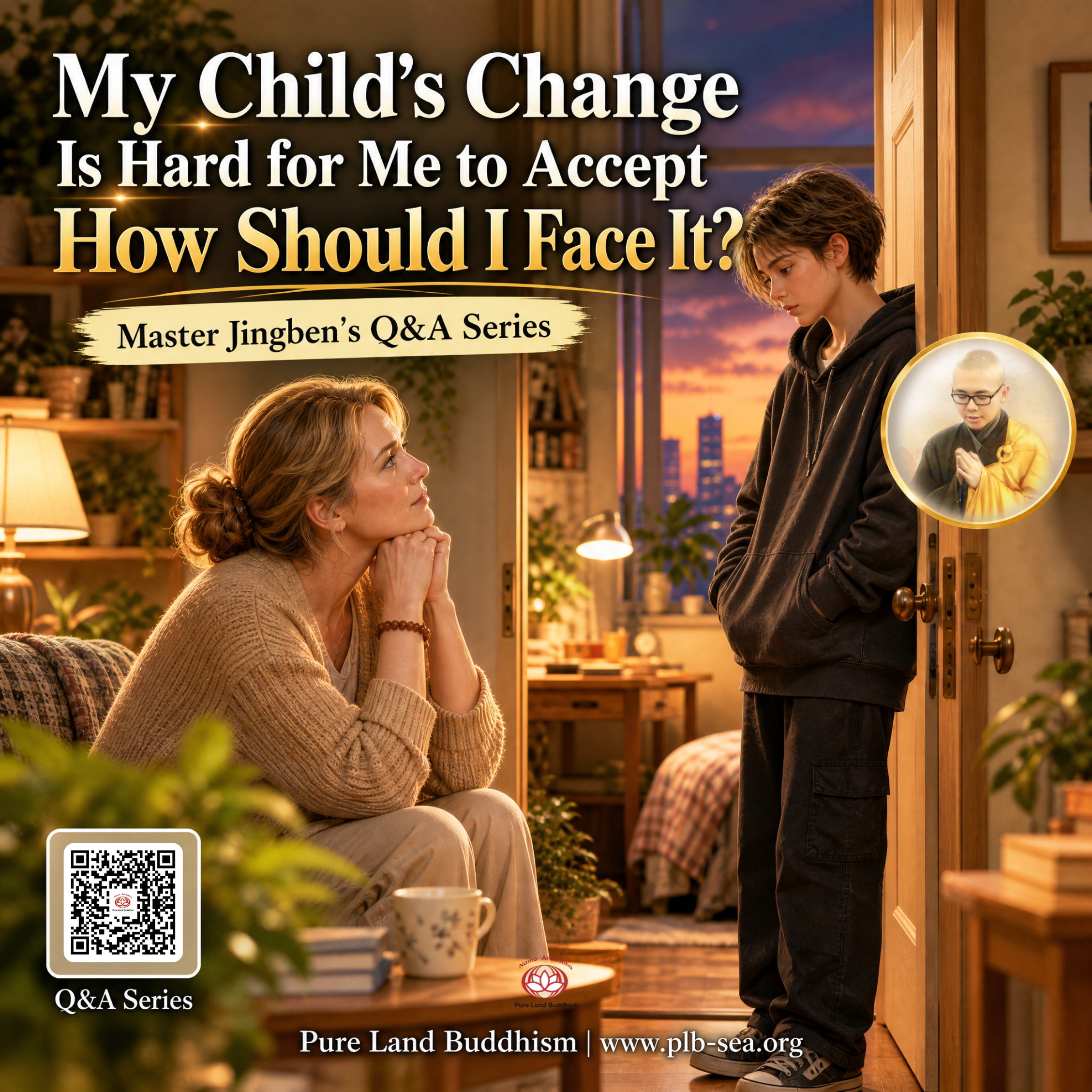 My Child's Change Is Hard for Me to Accept — How Should I Face It? | Master Jingben