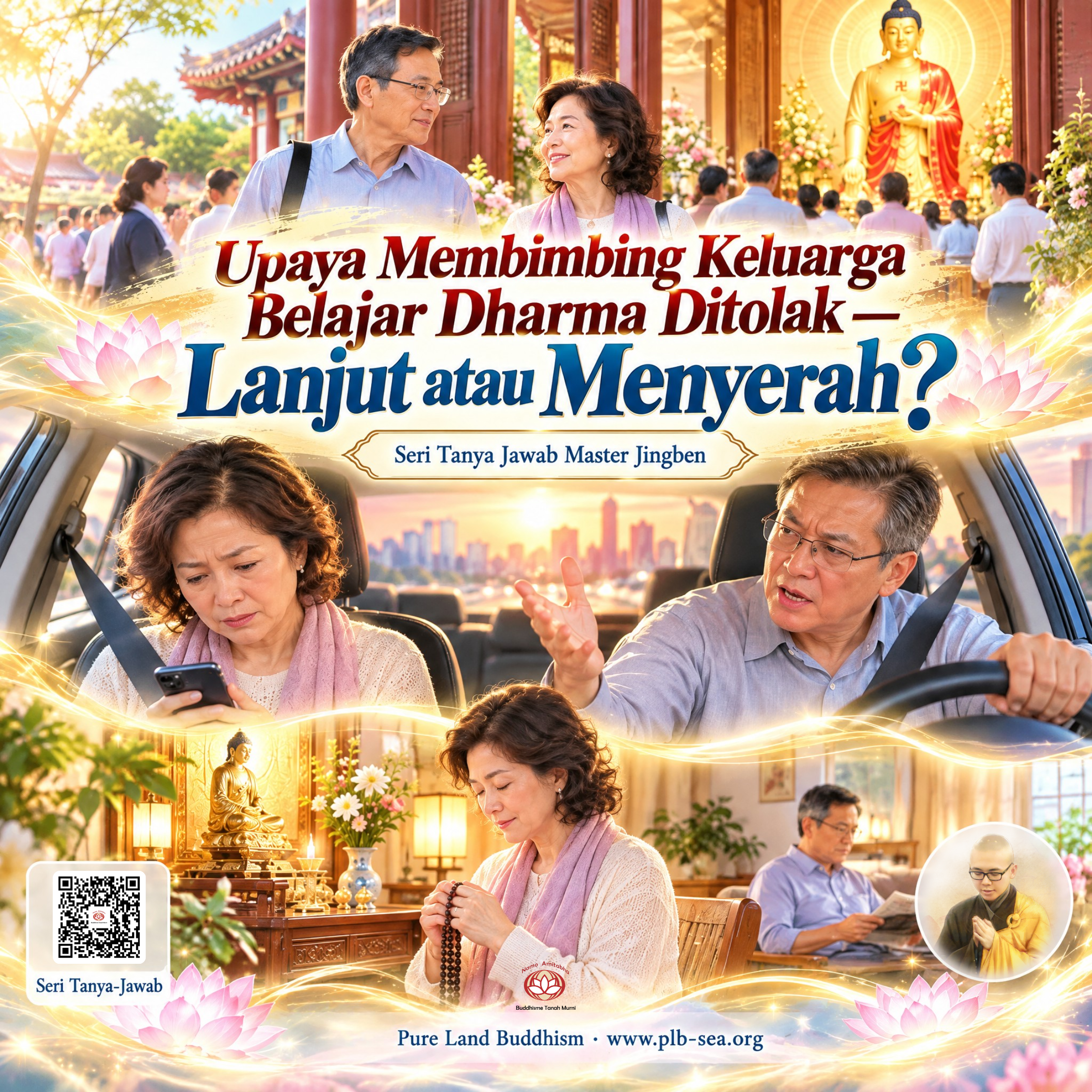 Upaya Membimbing Keluarga Belajar Dharma Ditolak — Lanjut atau Menyerah? | Master Jingben