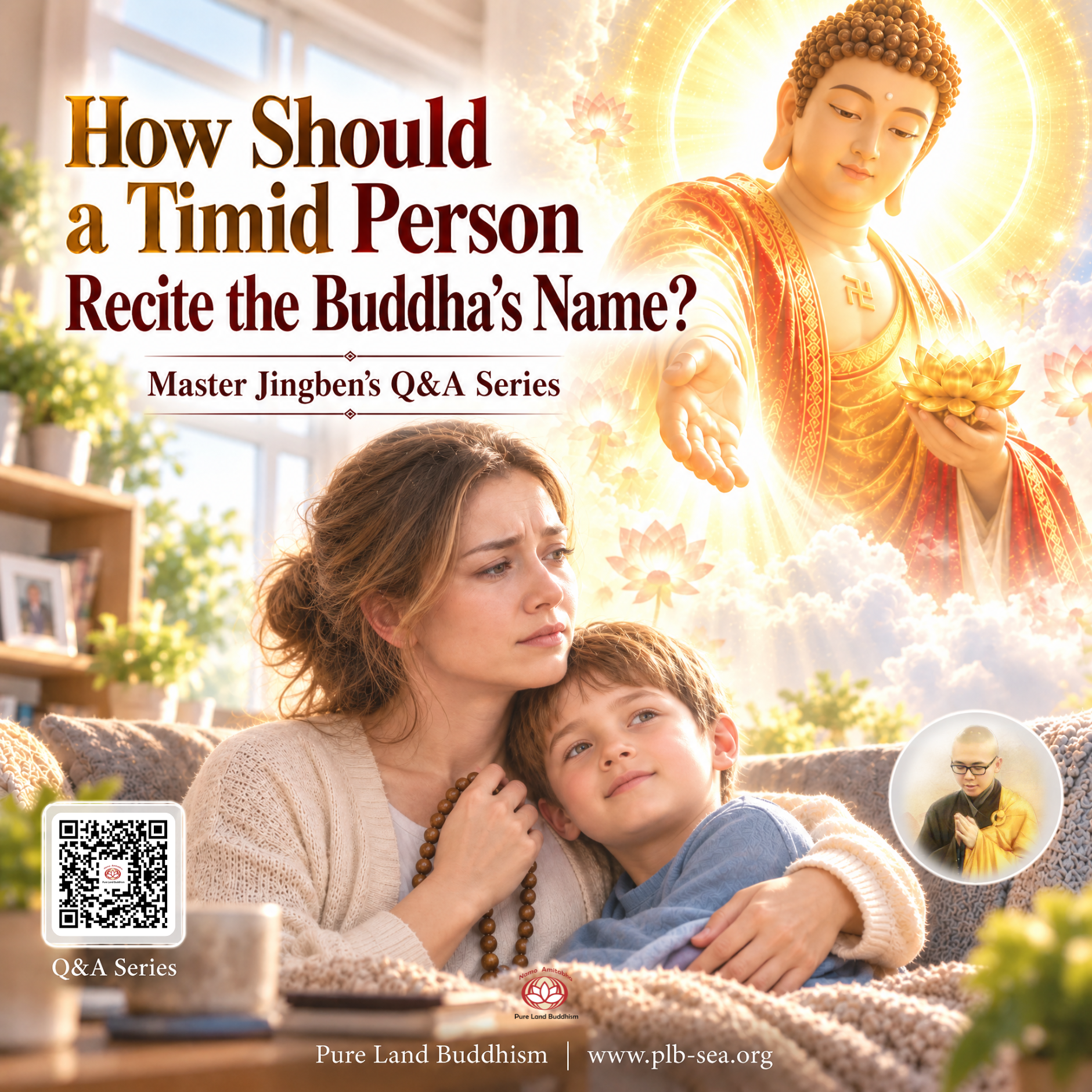 How Should a Timid Person Recite the Buddha's Name? | Master Jingben