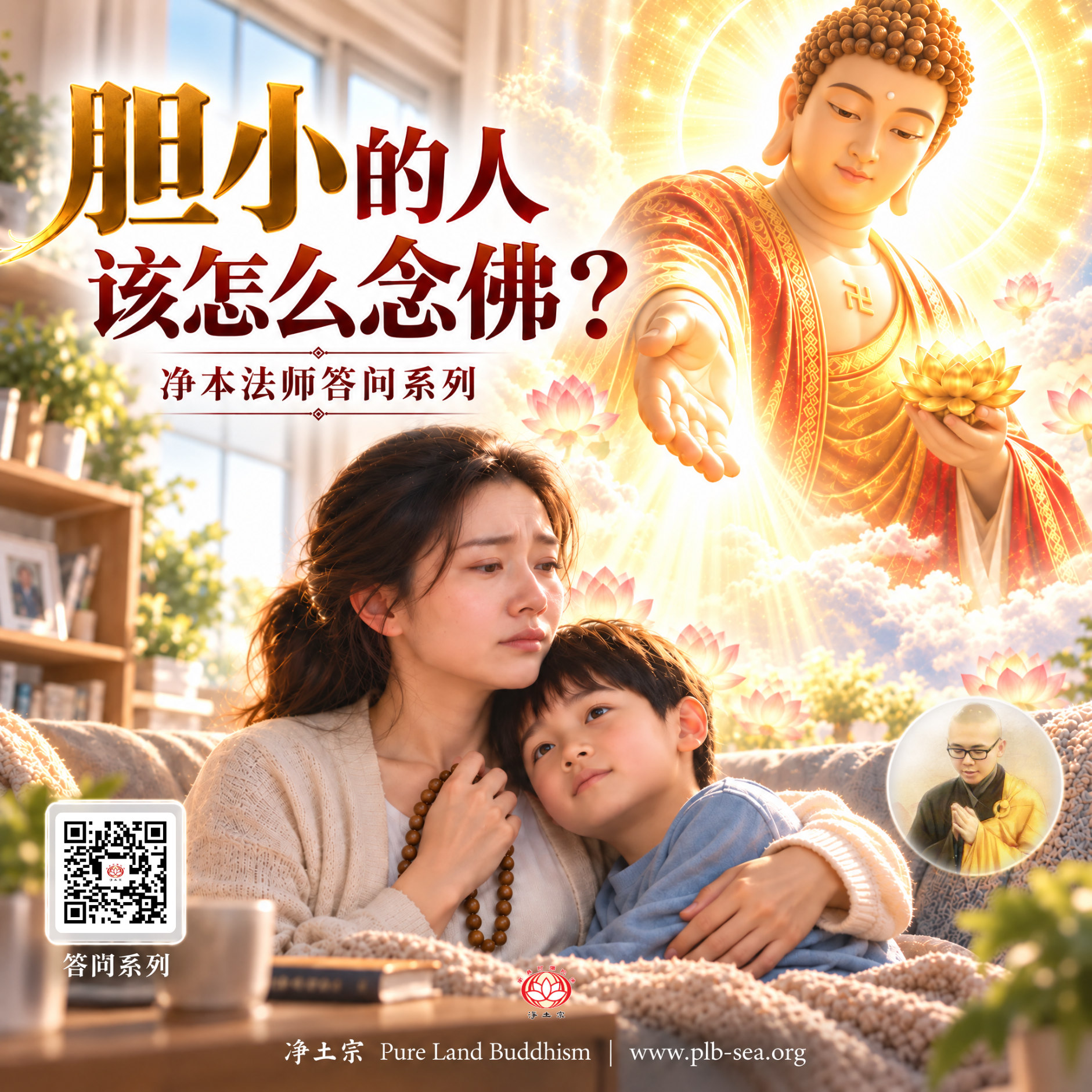 【问答】胆小的人该怎么念佛？| 净本法师答