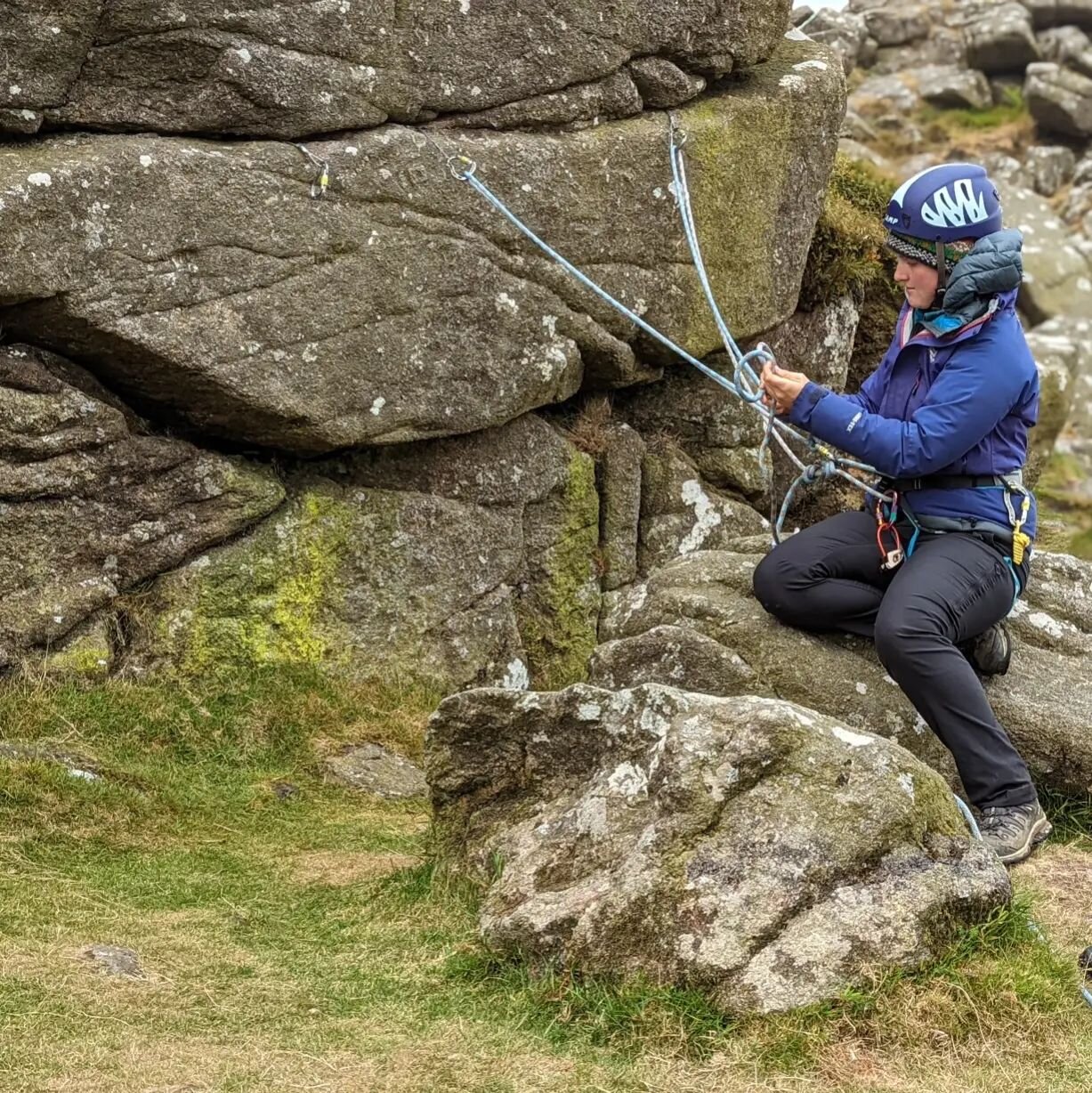 Ben and Maddie joined us to consolidate their lead climbing experience and practice anchor building

We were met with mixed weather and finished early, but they will join us again to finish the rest of their course soon

#climbdevon #climbing #rockcl