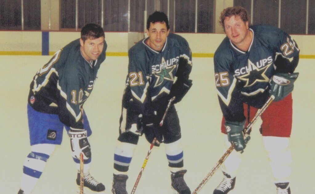 the original "finesse" line. etty, danny hajec, and me.