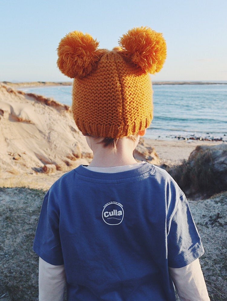 Kids outer Hebrides map t shirt - Culla Creative
