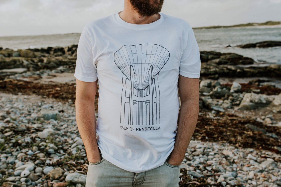 Benbecula water tower t shirt - Culla creative