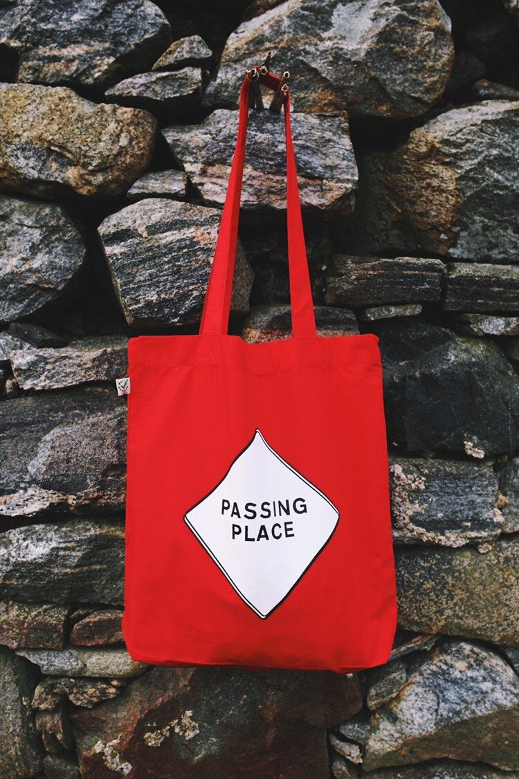 Passing place tote bag - Culla creative