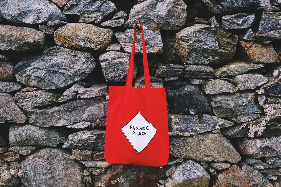 Passing place tote bag - Culla creative
