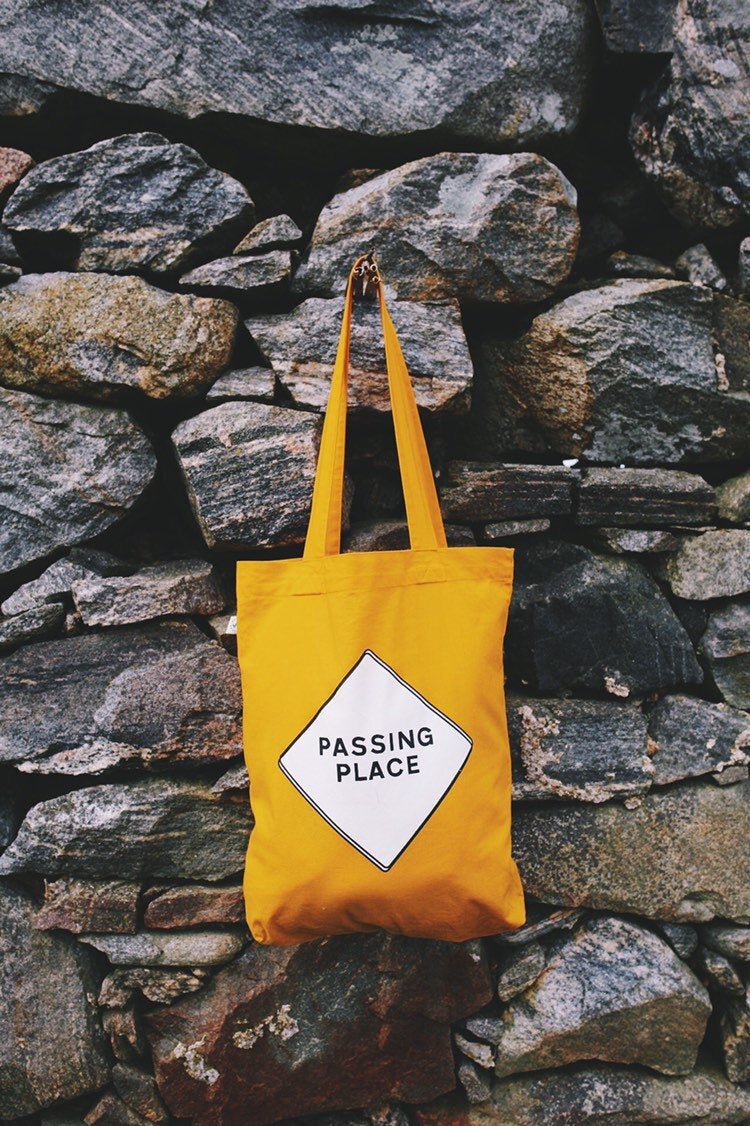 Passing place tote bag - Culla creative