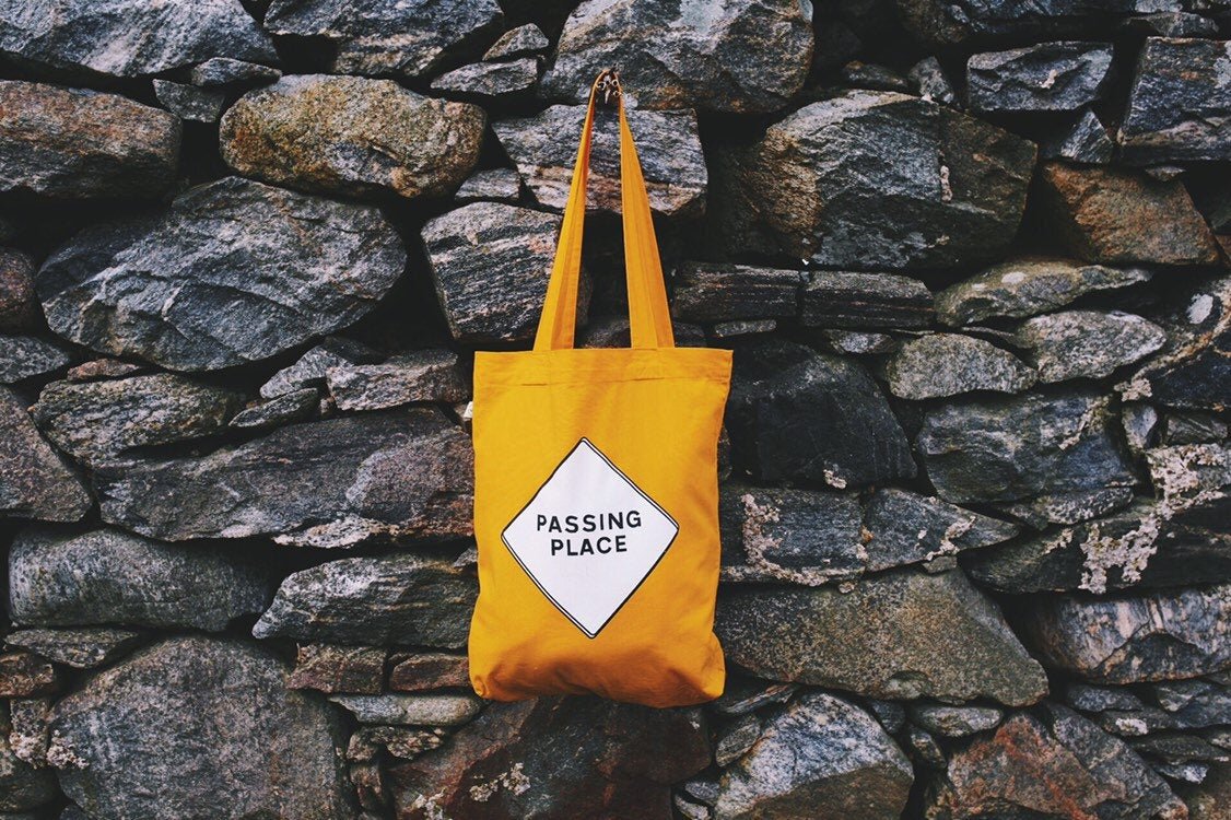 Passing place tote bag - Culla creative