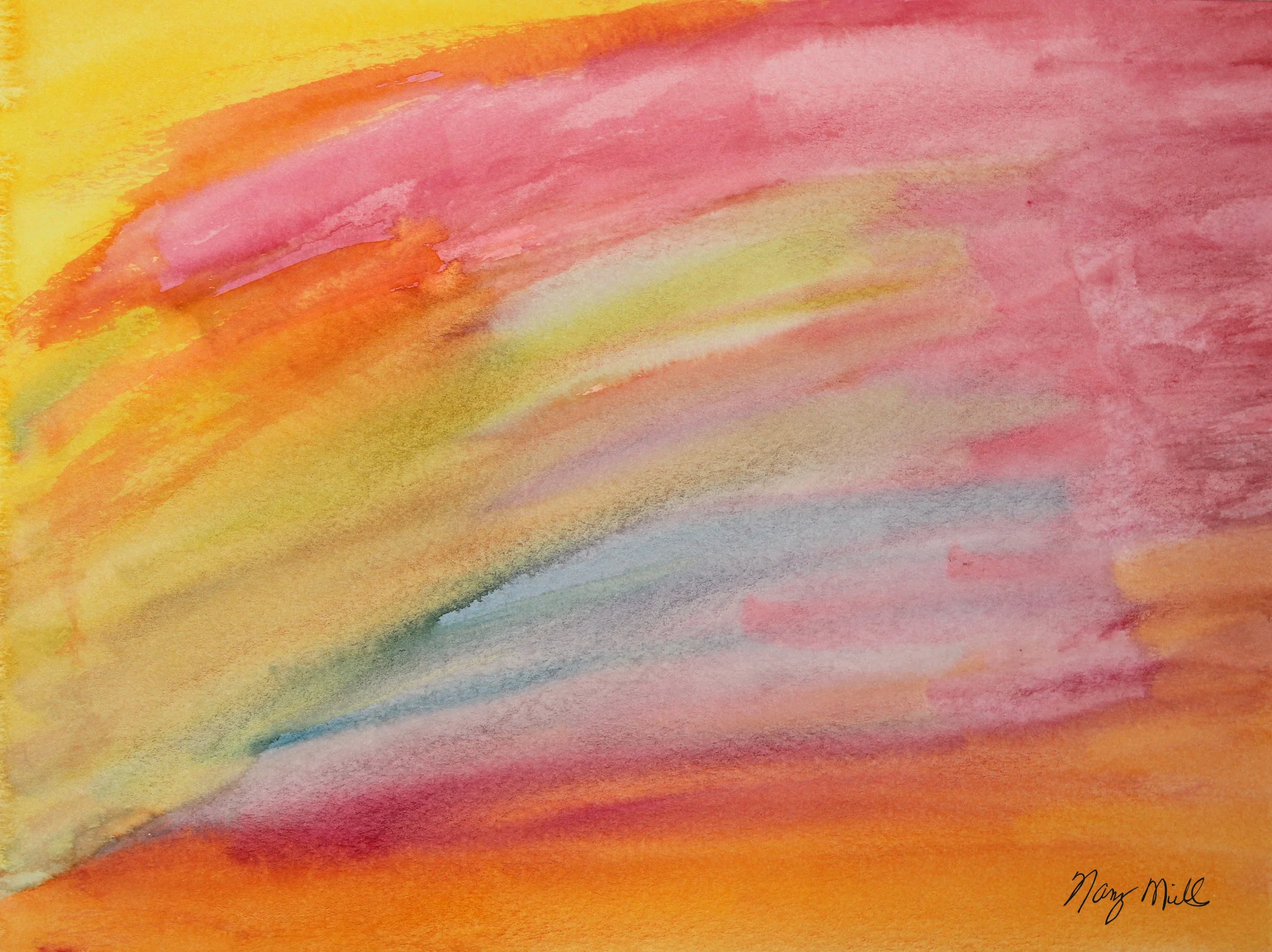 A Sandy Beach on a Sunny Day