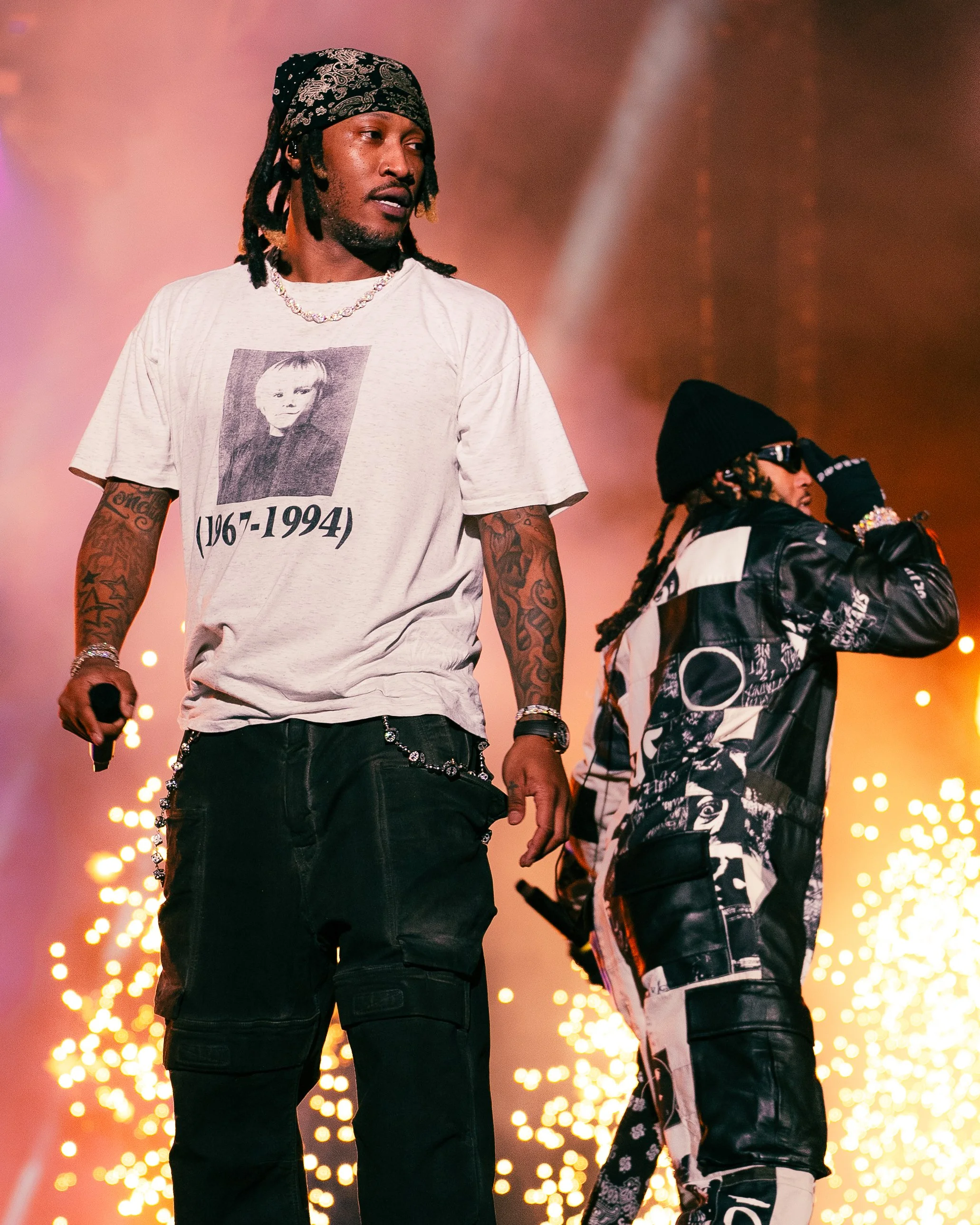 Metro Boomin and Future at Rolling Loud LA performing