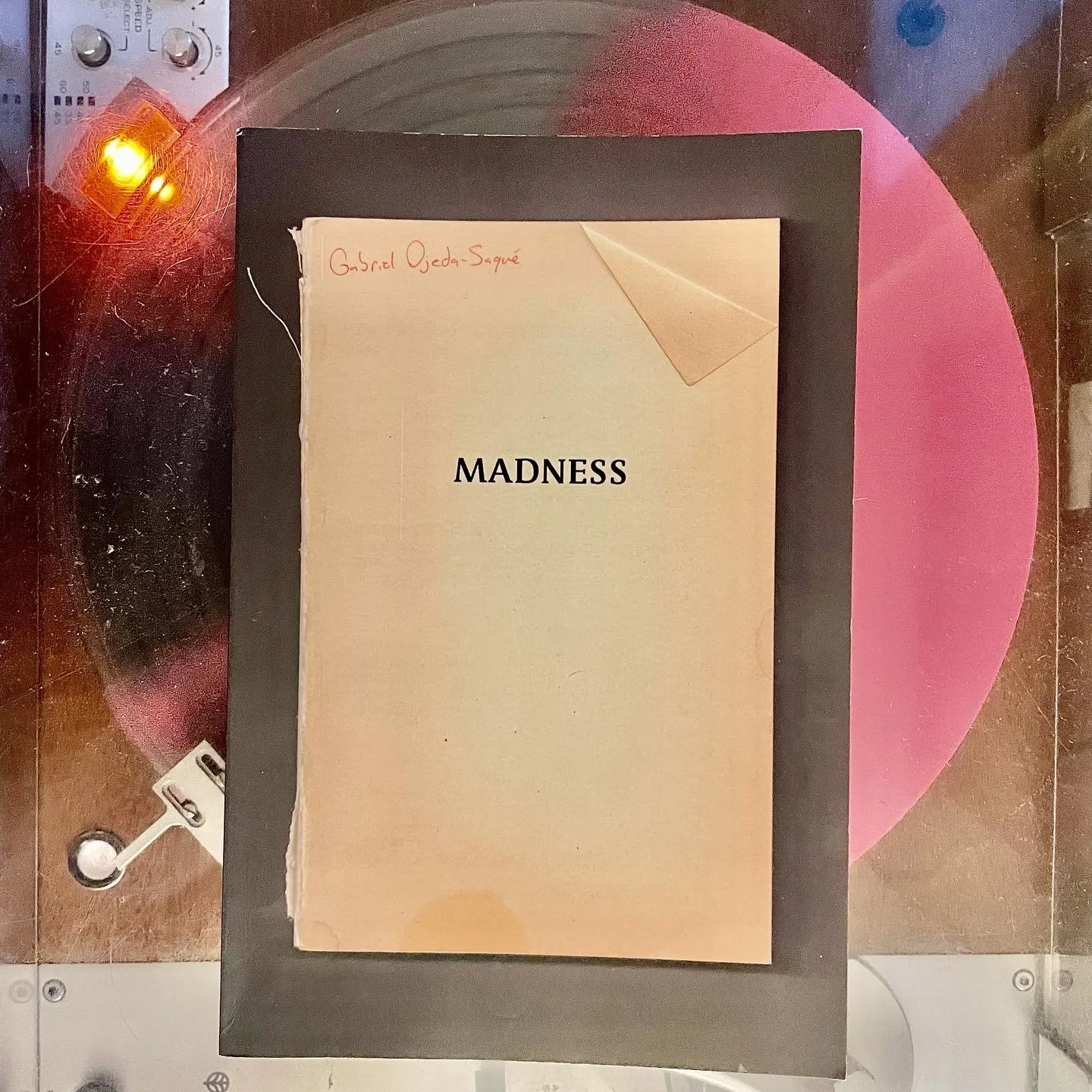 Limitless and Incomplete: Notes on Gabriel Ojeda-Sagué’s MADNESS