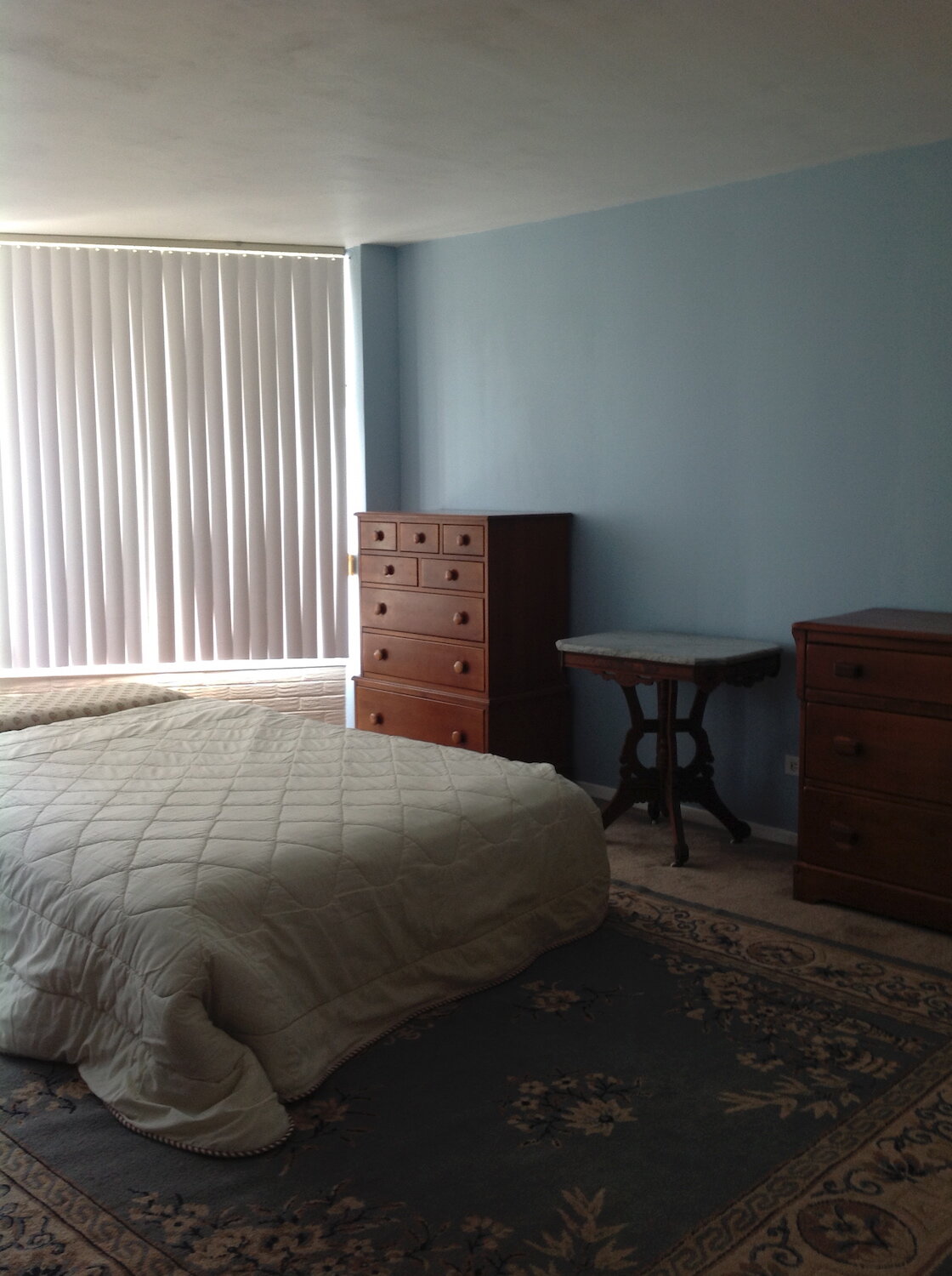 Bed on floor for a year or so