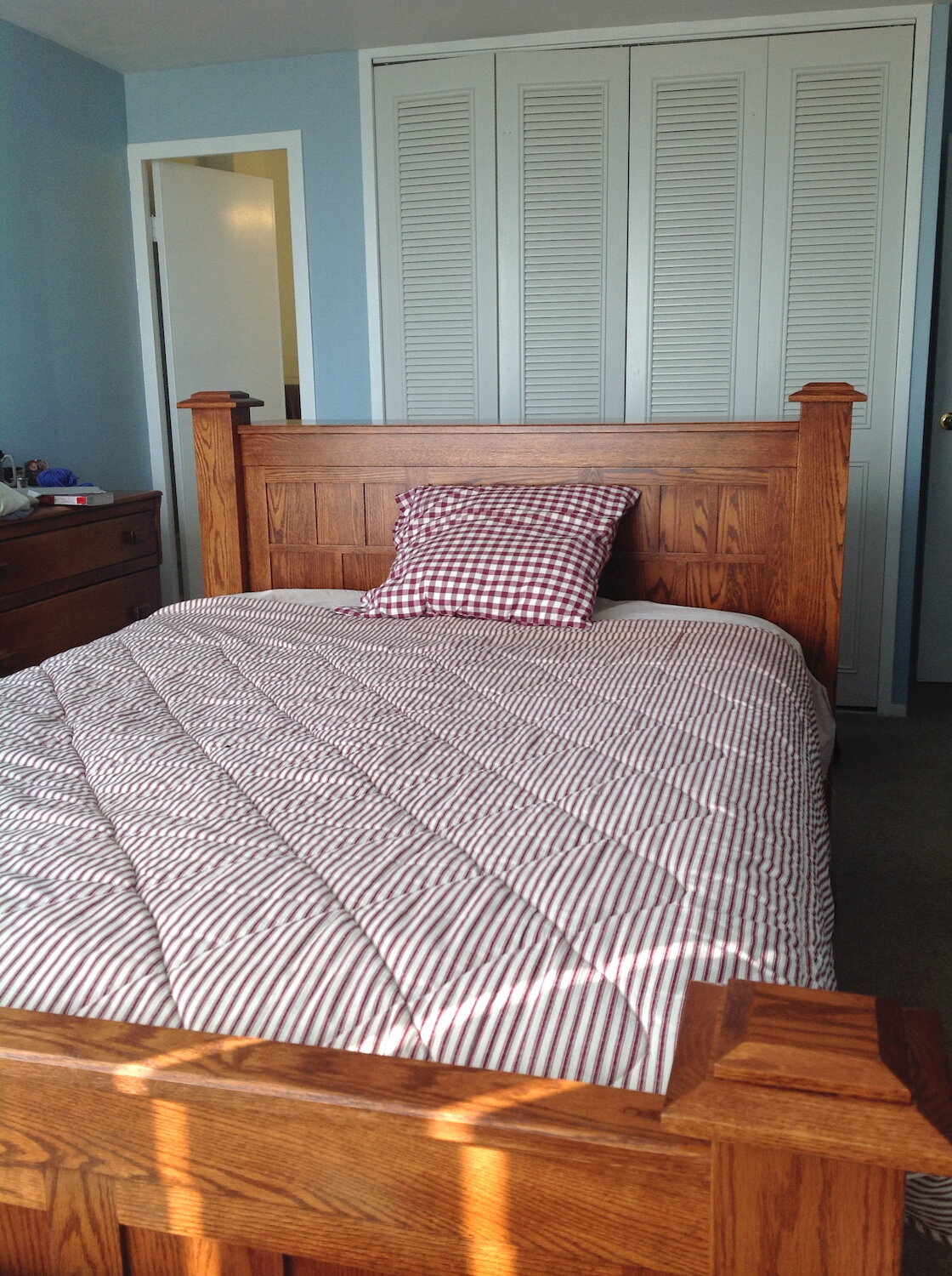 Fancy new bed