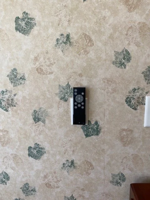 Mounts for remote controls for fans.