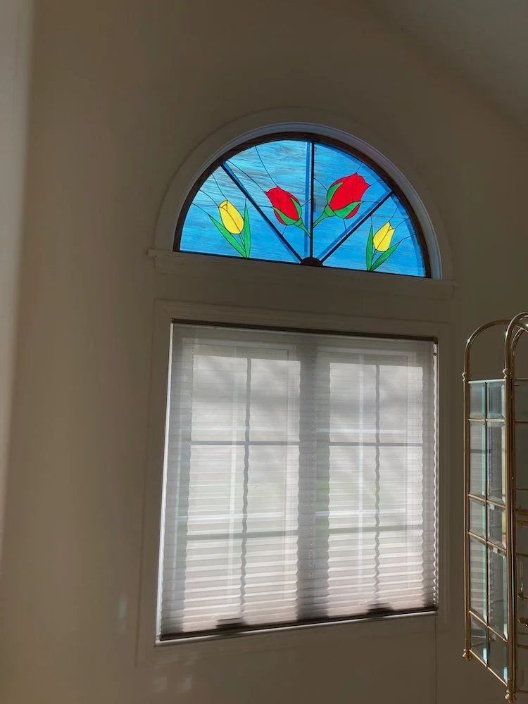 The new window from the balcony.